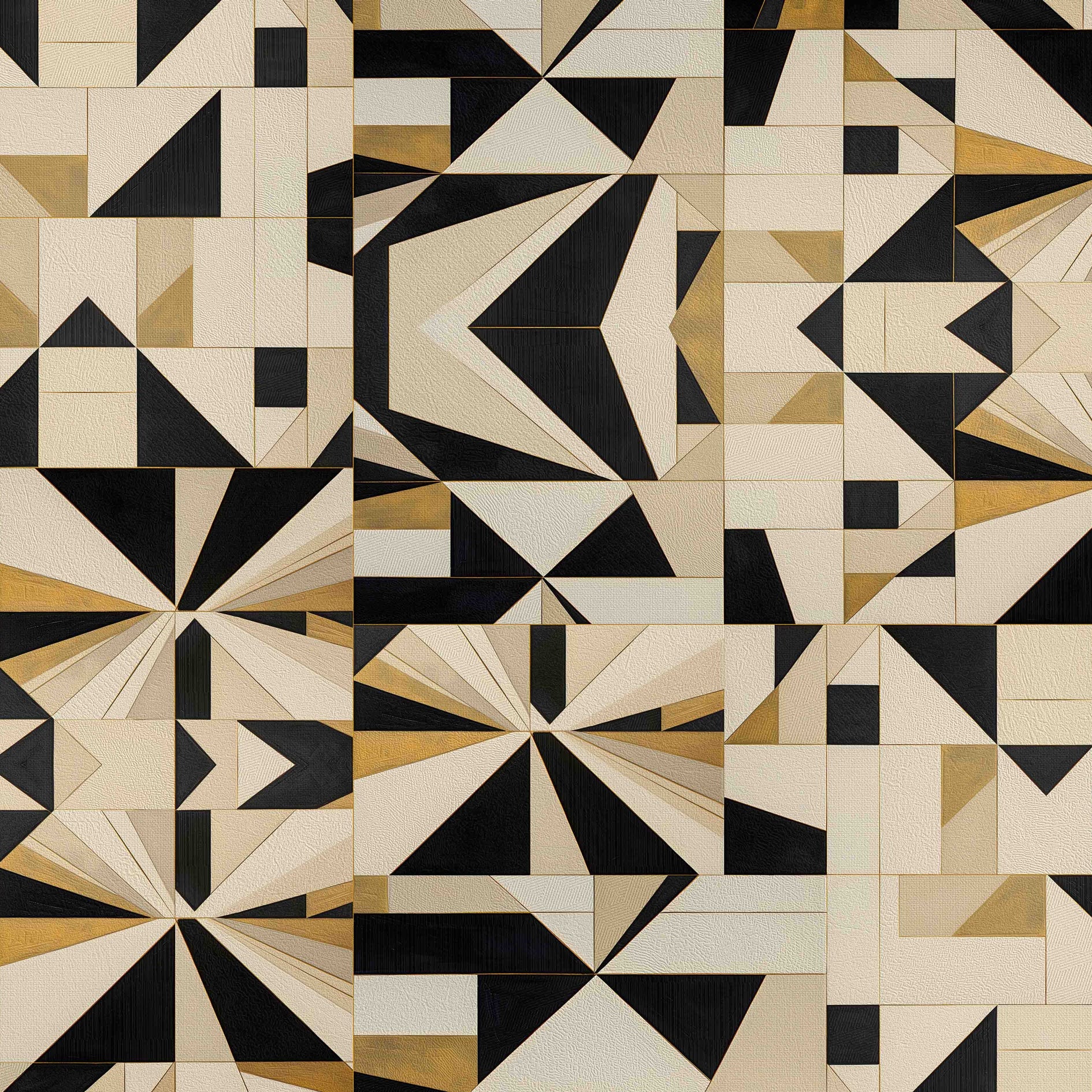 3D Rectangle Mosaic - Printed