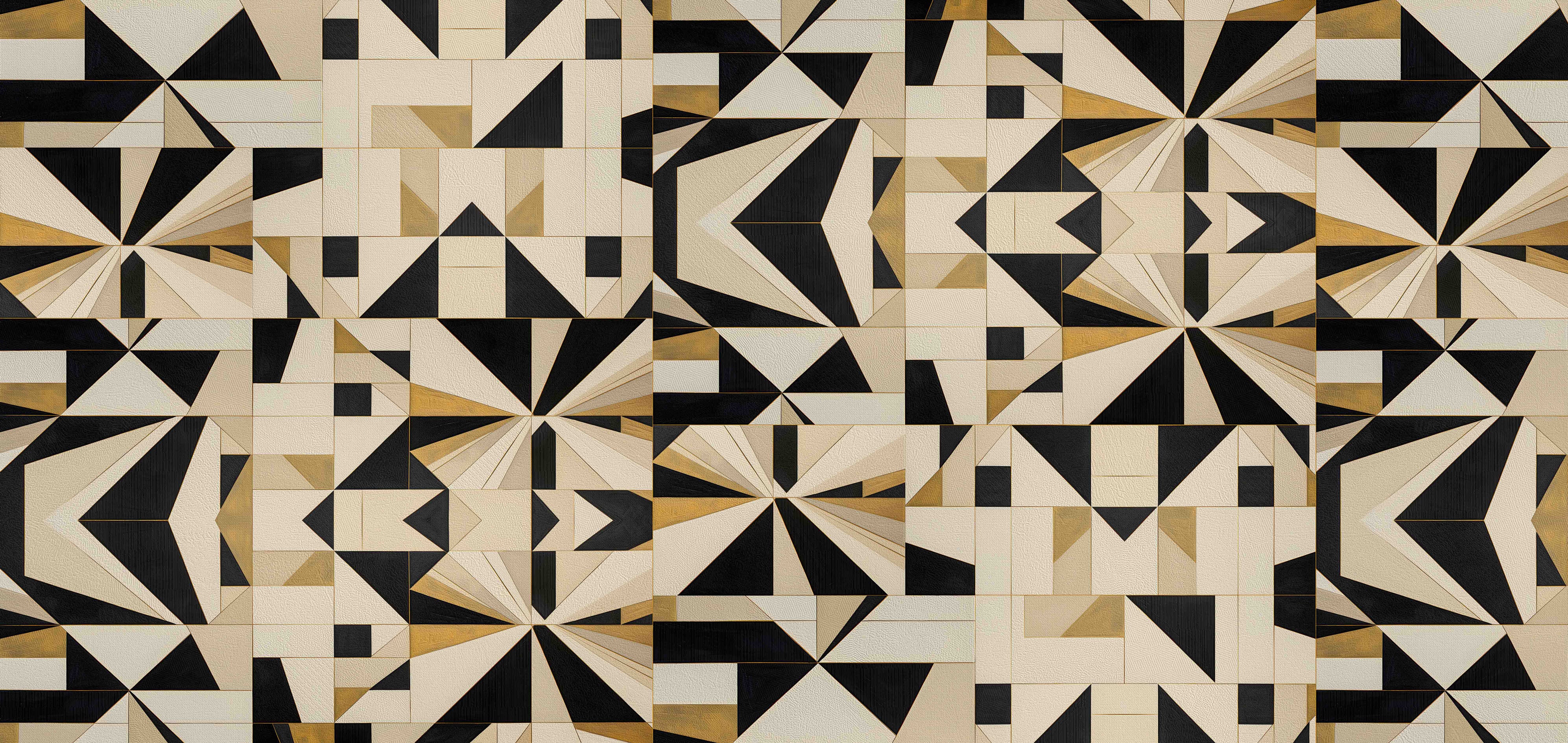 3D Rectangle Mosaic - Printed