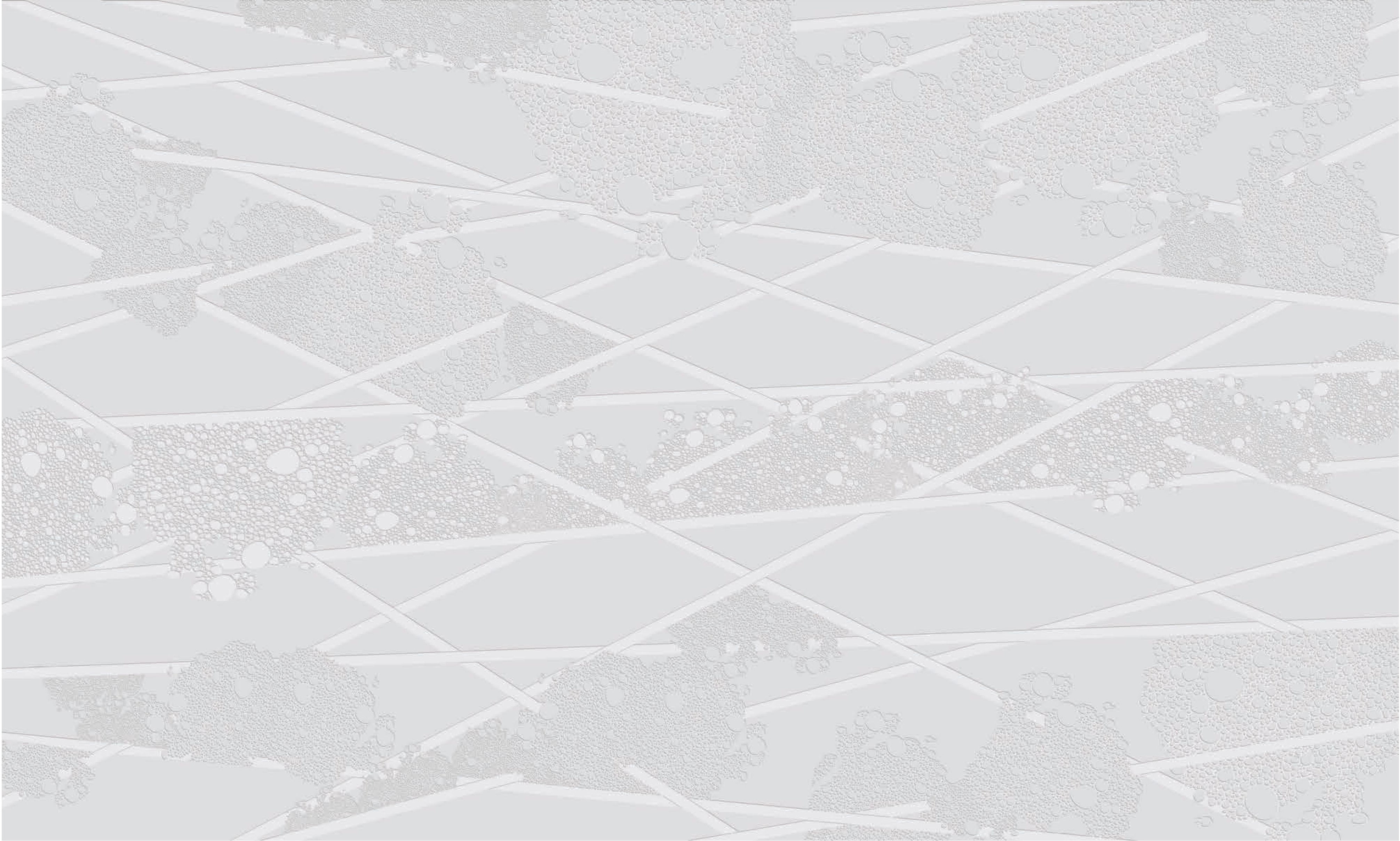 3D Bubble Nexus - Paintable Mural