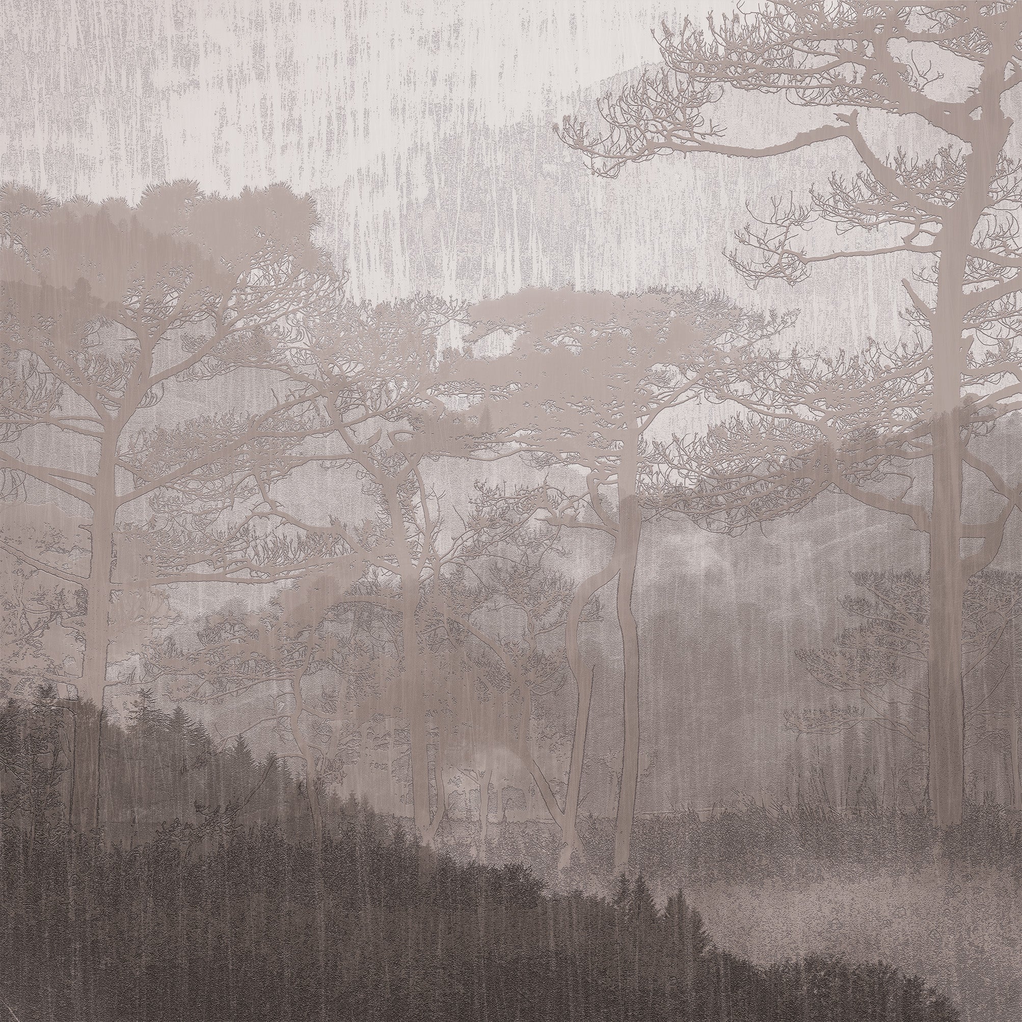 3D Forest Whispers - Printed Mural