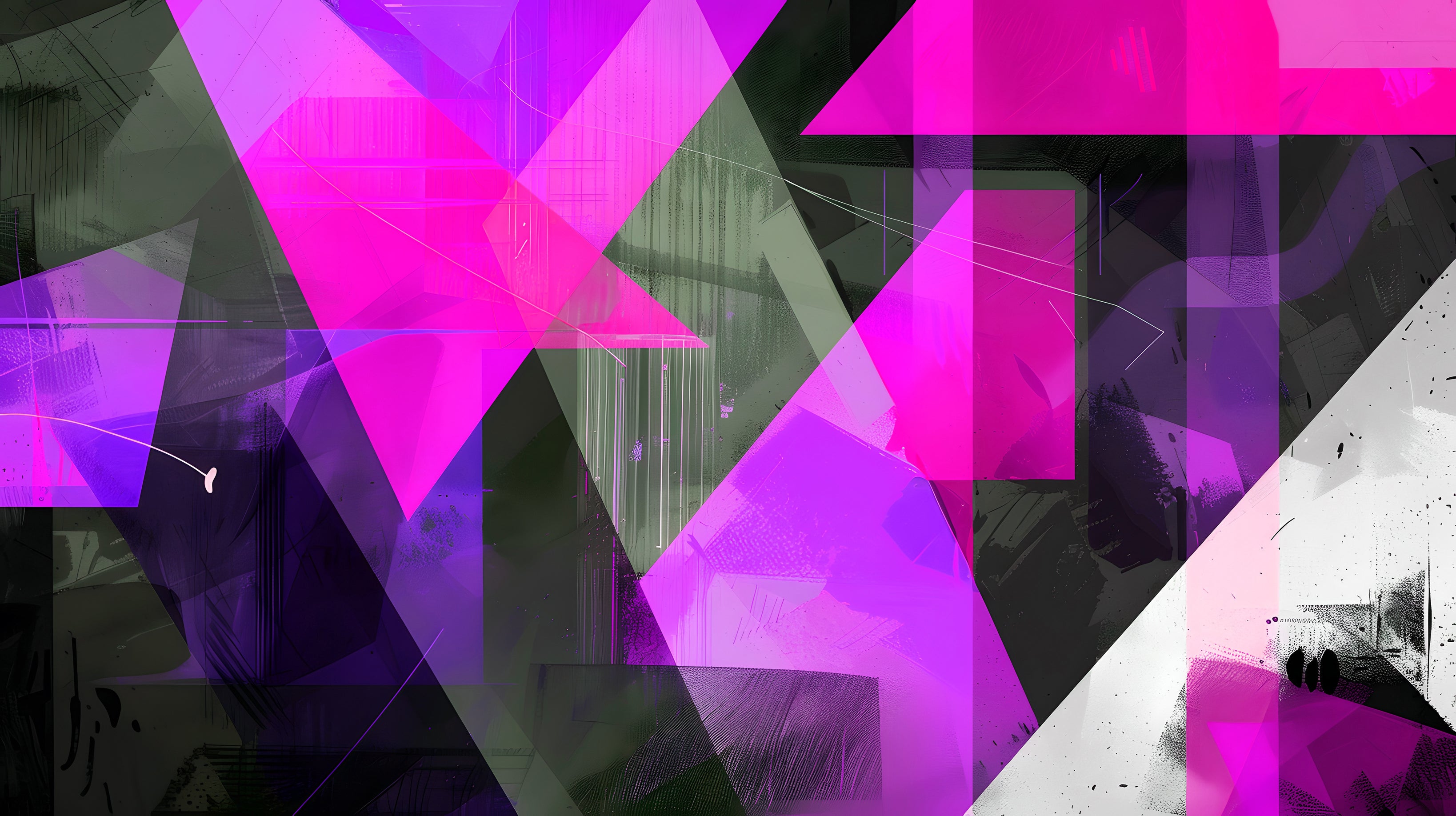 Fractured Forms Mural