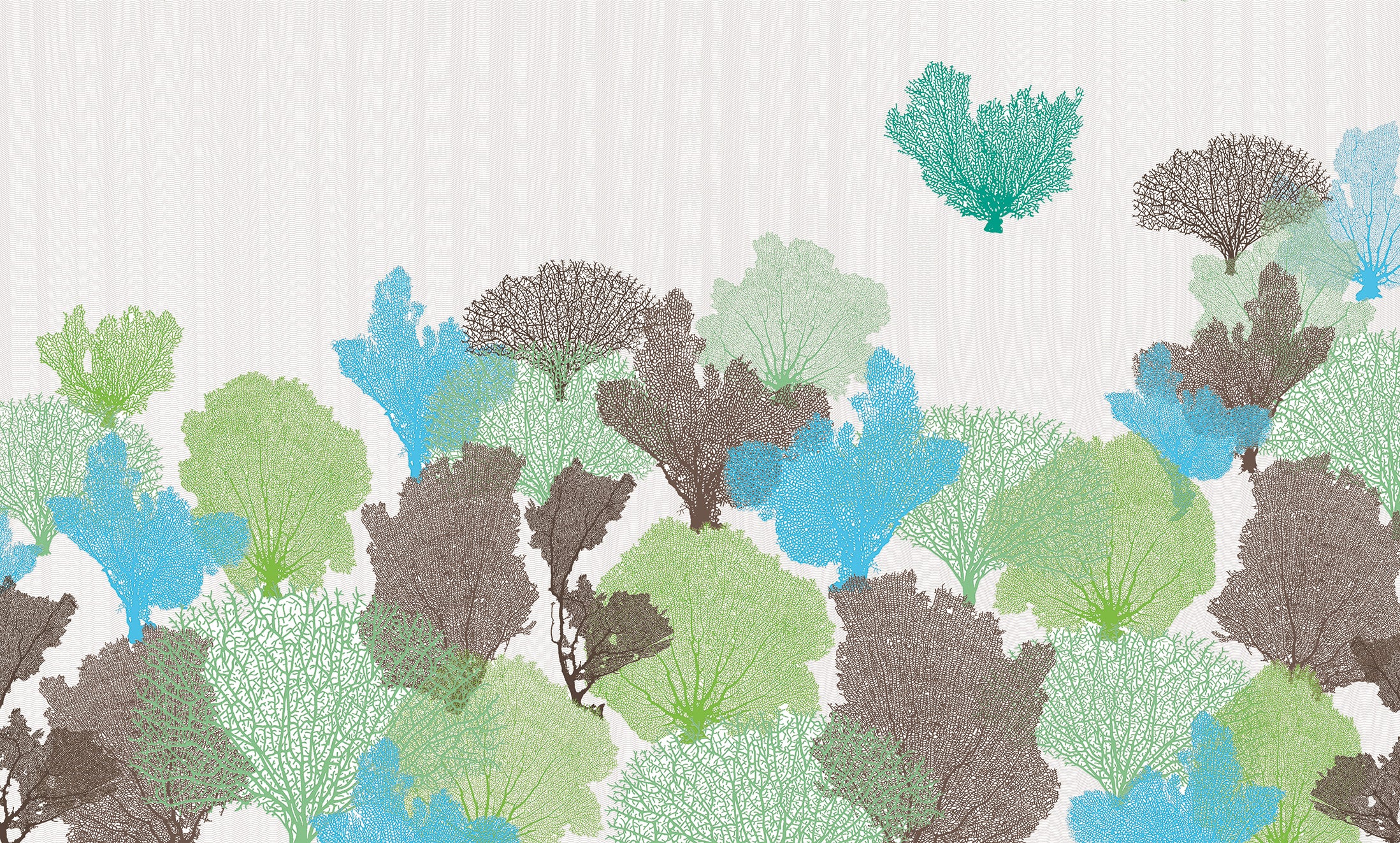 3D Coral Reef Dreams - Printed Mural
