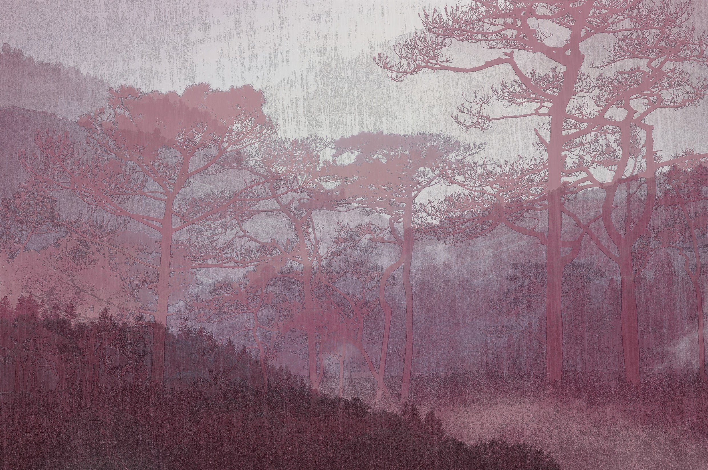 3D Forest Whispers - Printed Mural