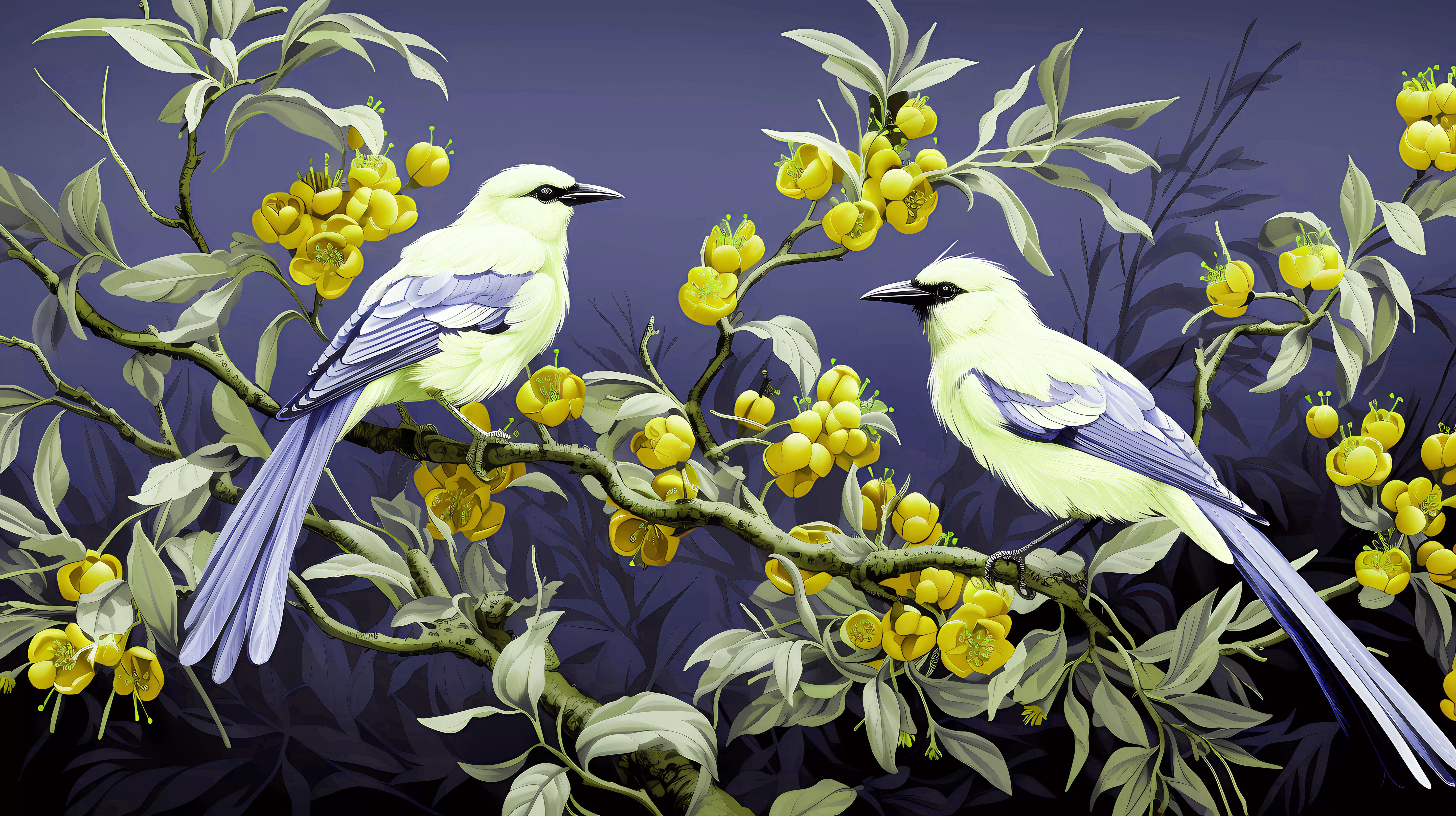 Azure Harmony Mural