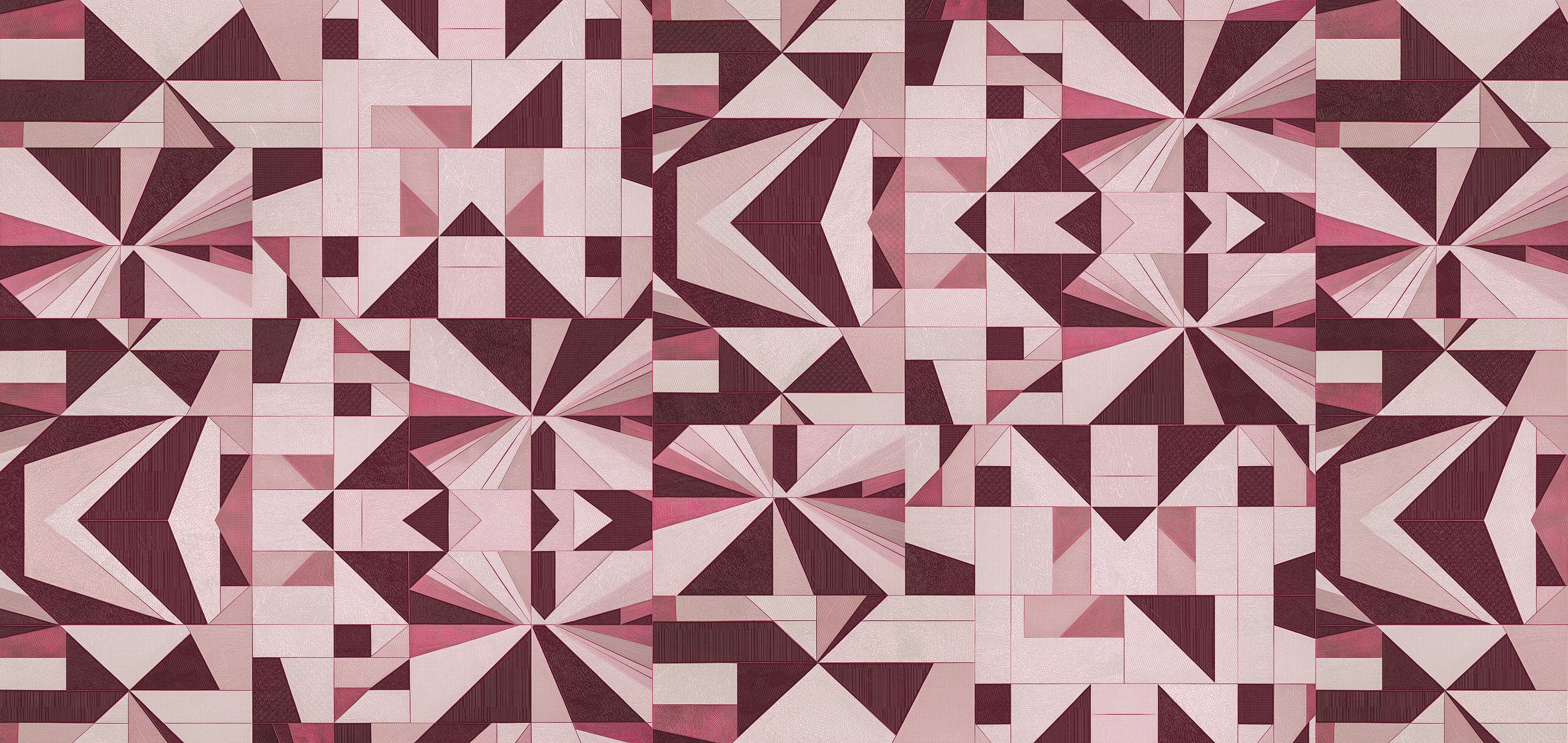 3D Rectangle Mosaic - Printed