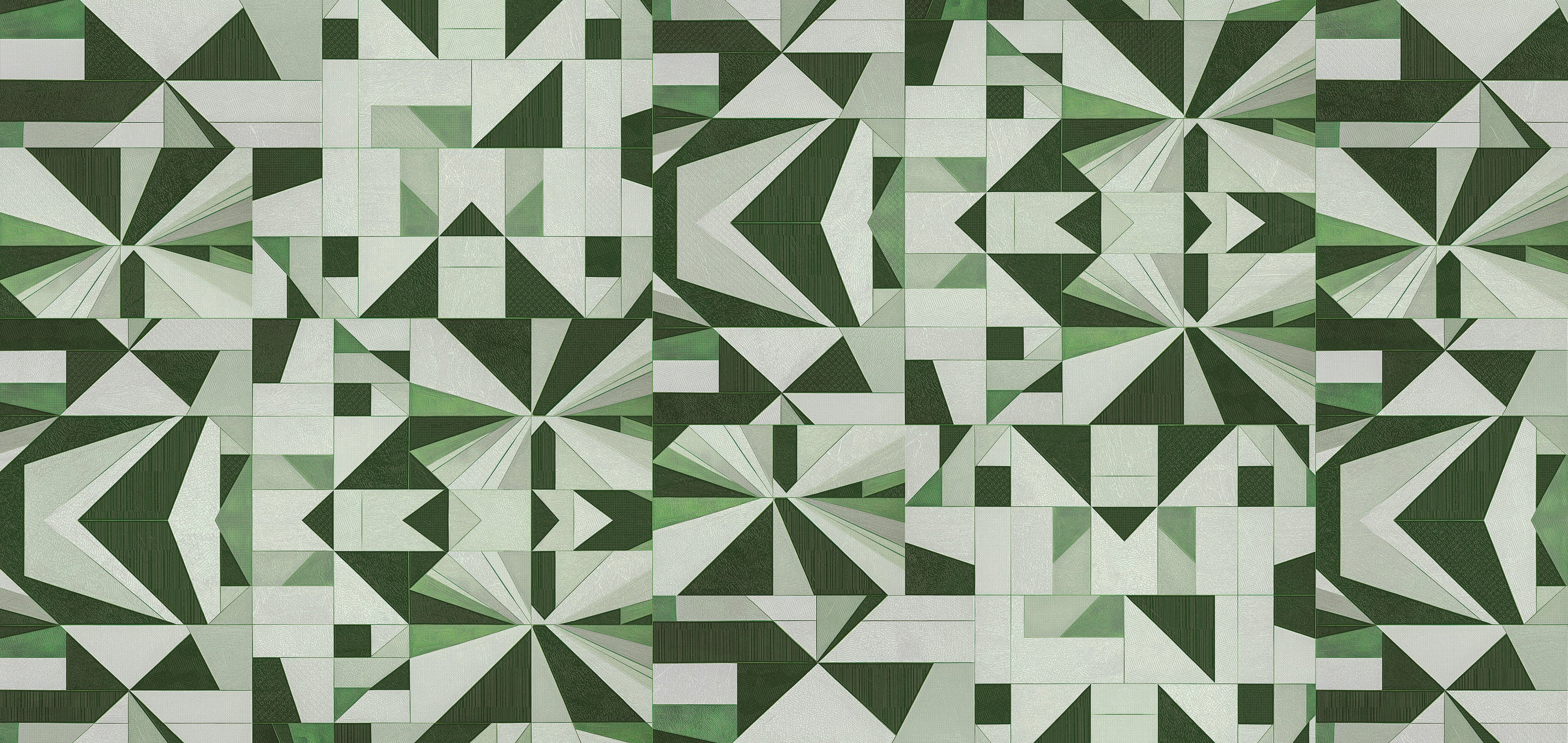 3D Rectangle Mosaic - Printed