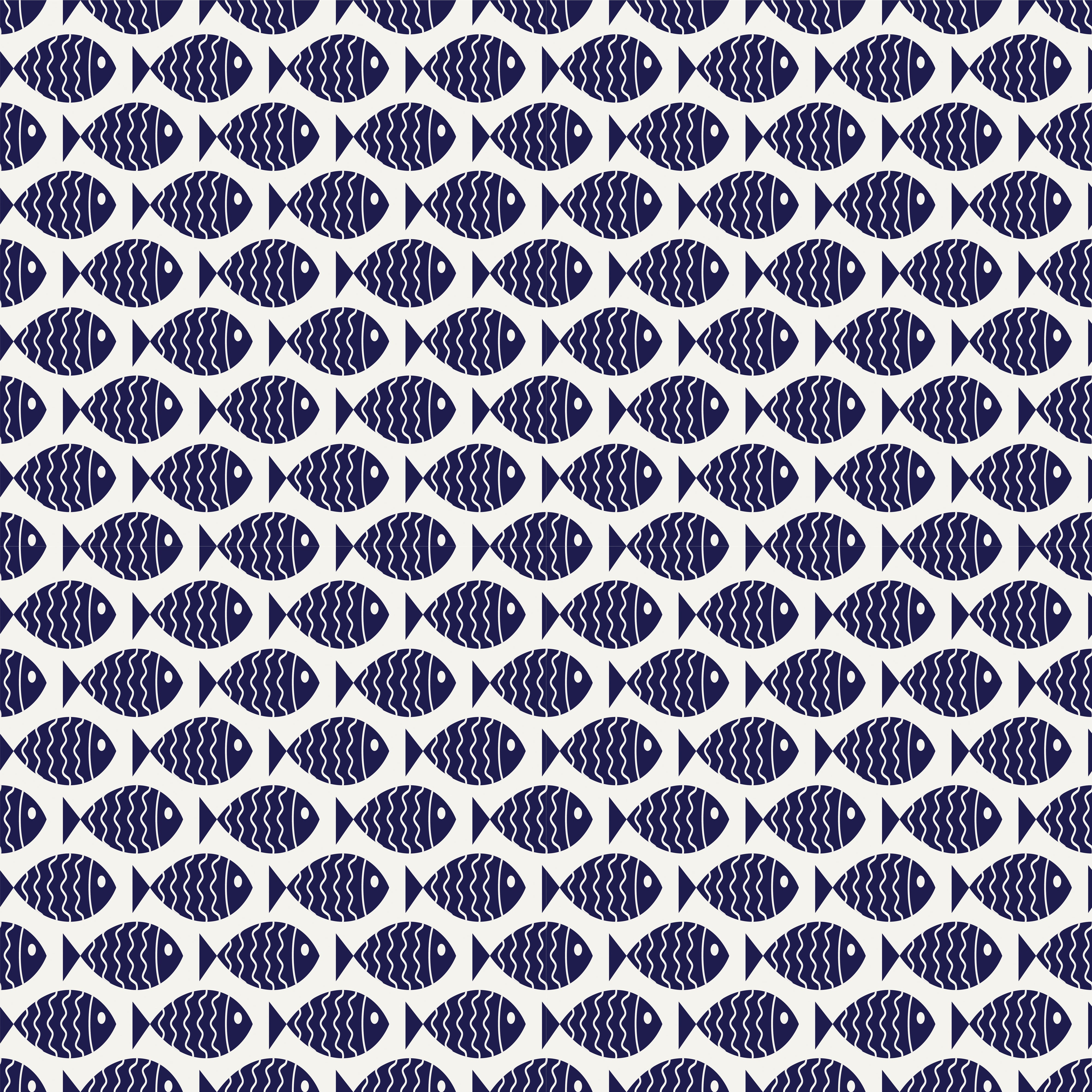 Coastal Fin Folk Print