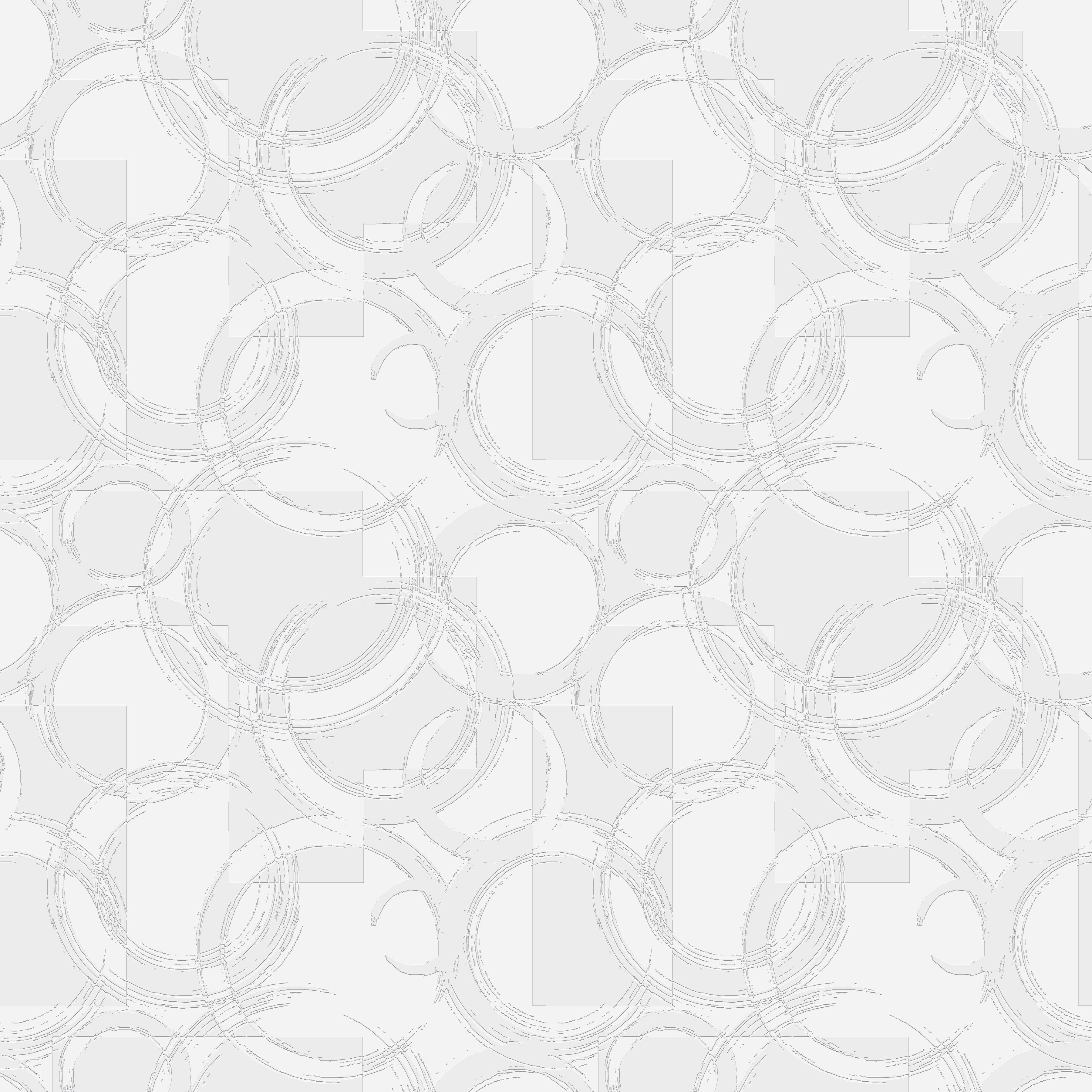 3D Sketched Circle Texture - Paintable Wallpaper