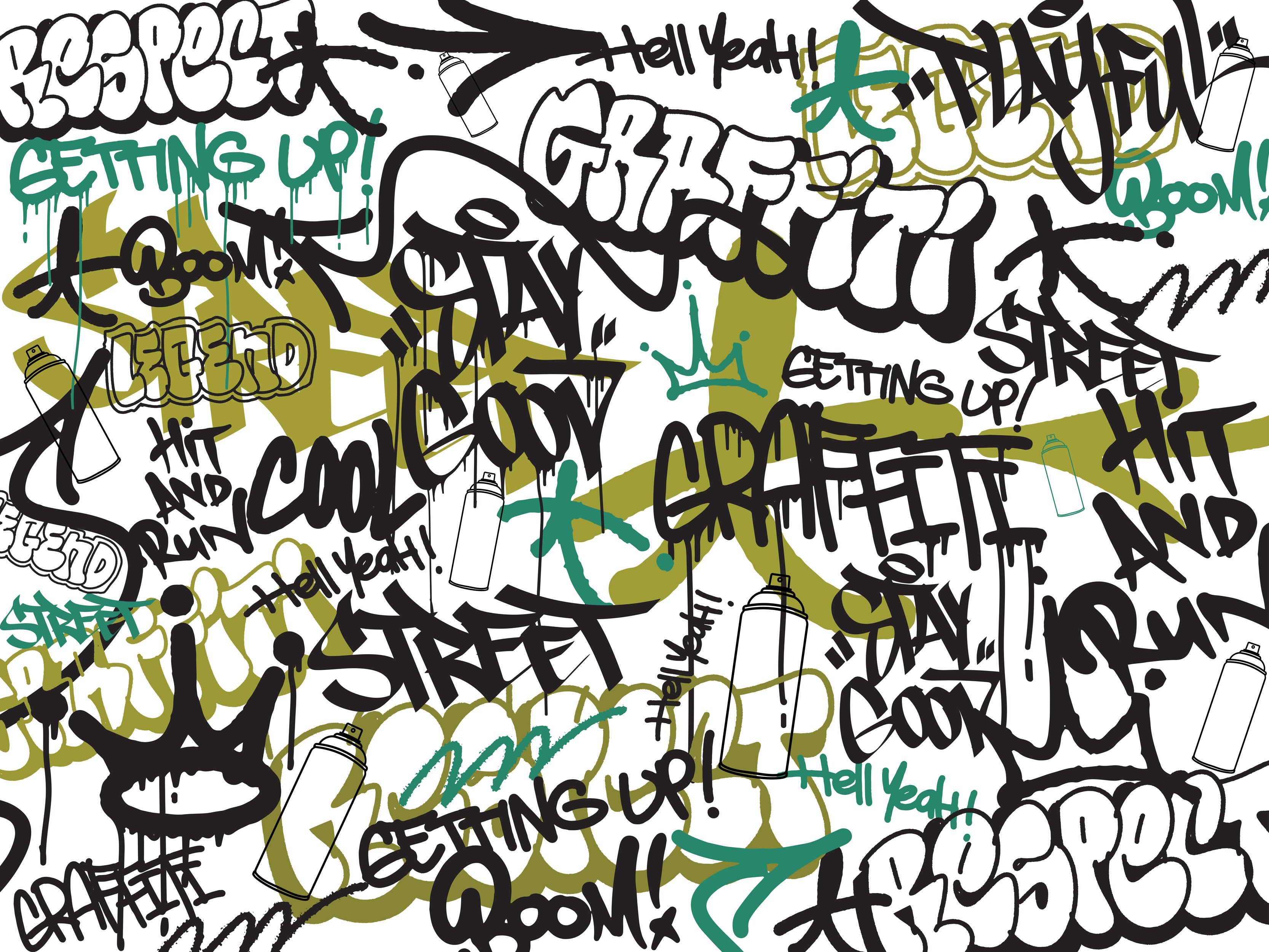 Tag & Spark - Rebel Words Mural