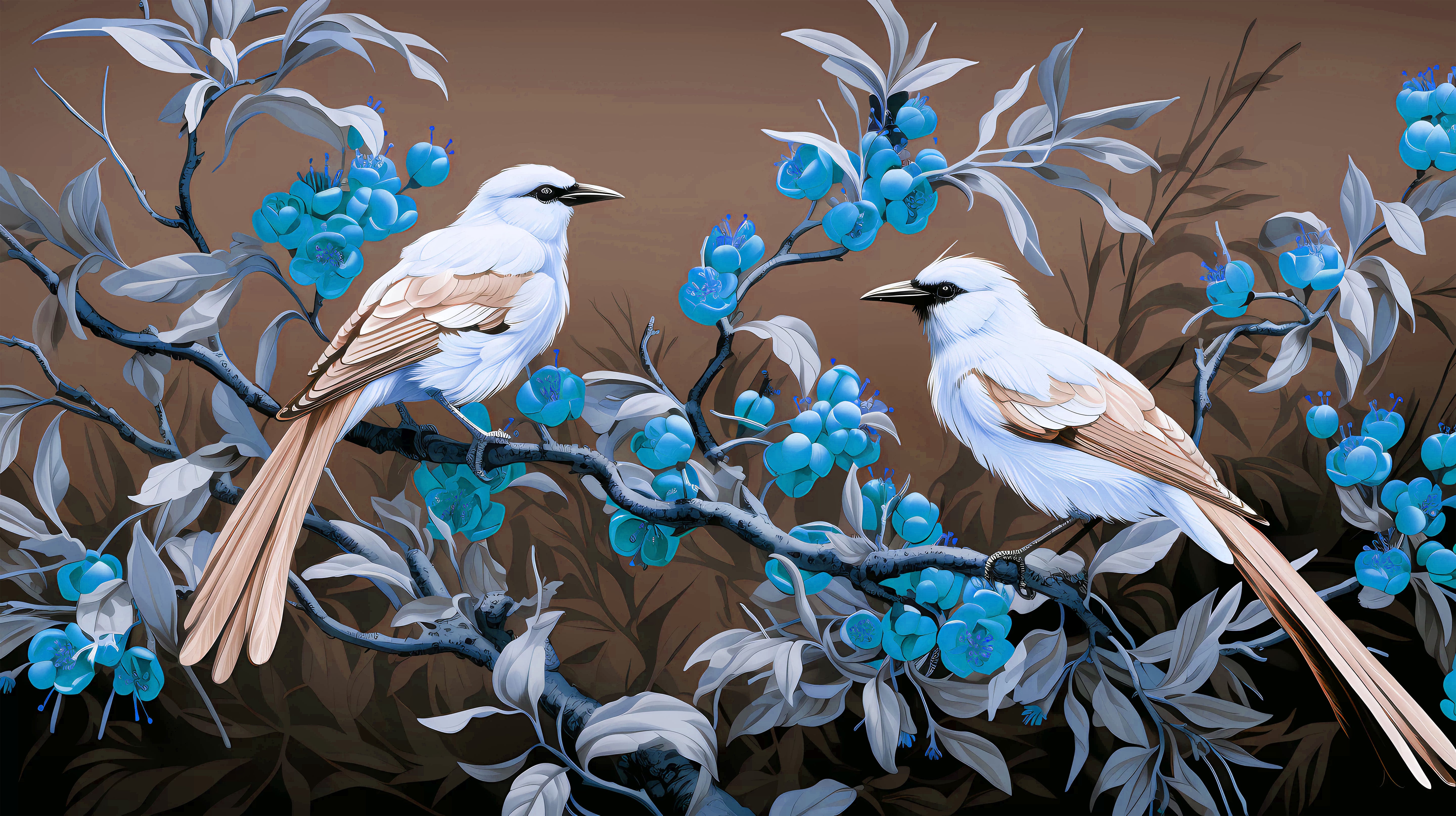 Azure Harmony Mural