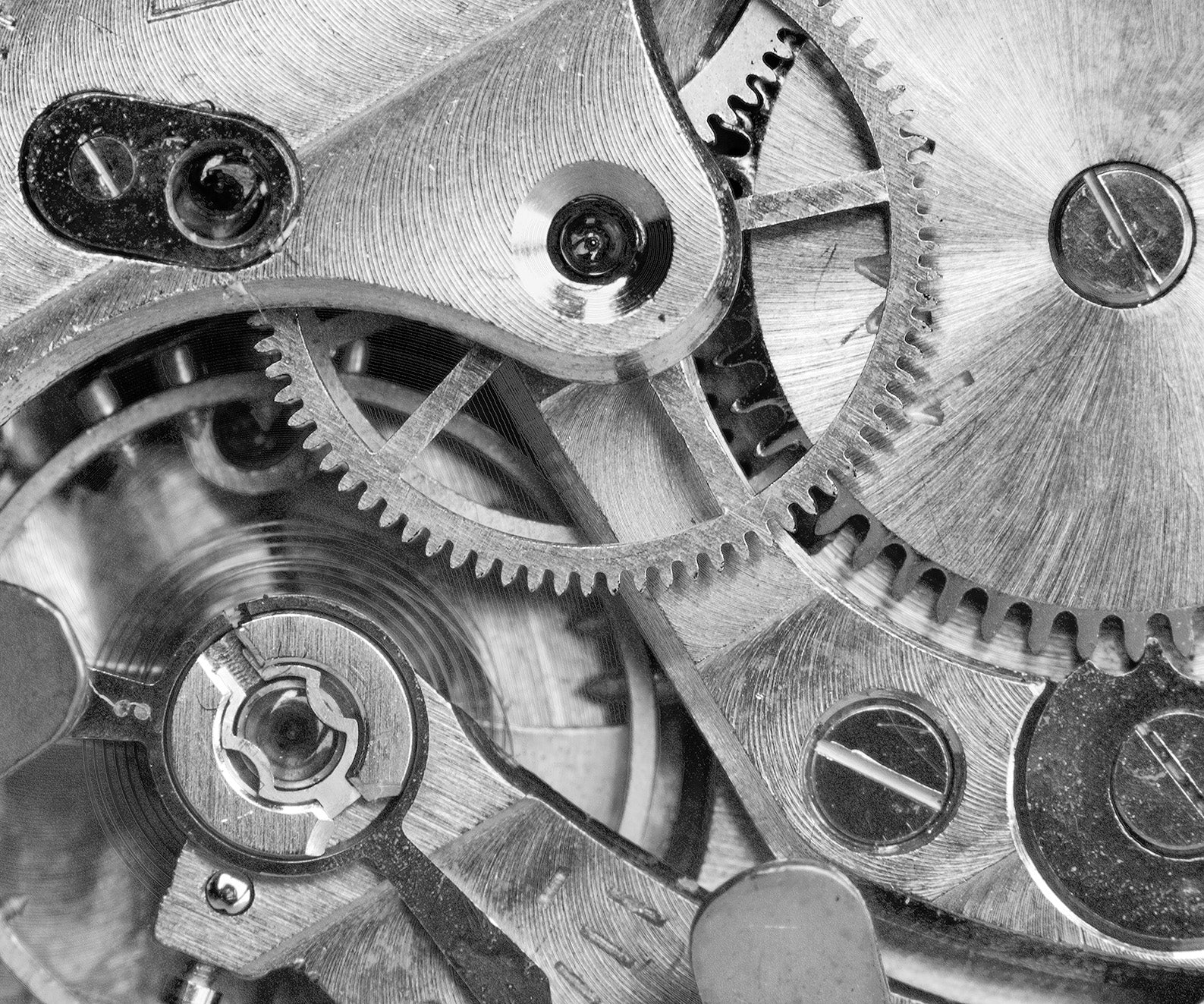 3D Clockwork Cogs - Printed Mural