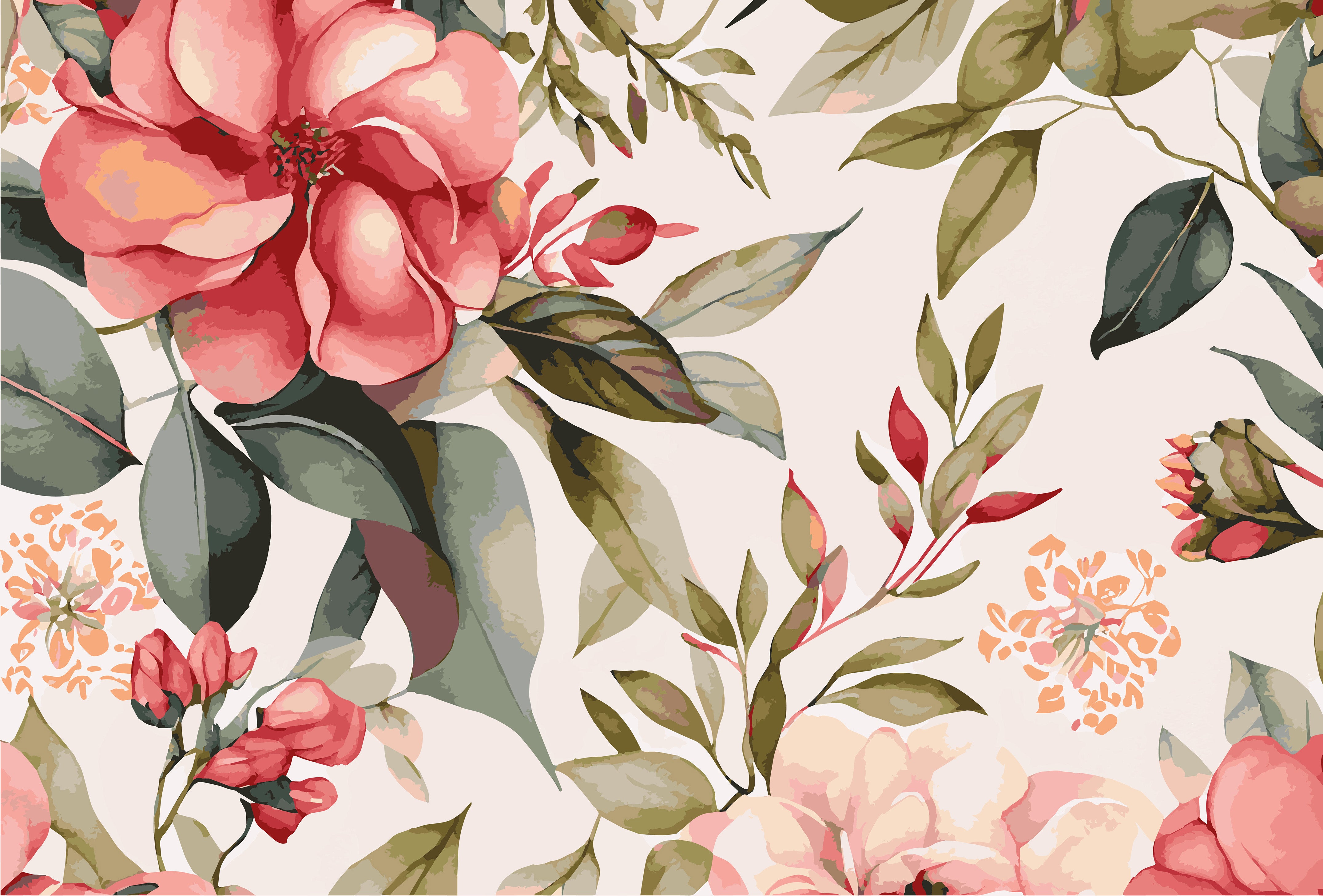 Blush Garden Symphony