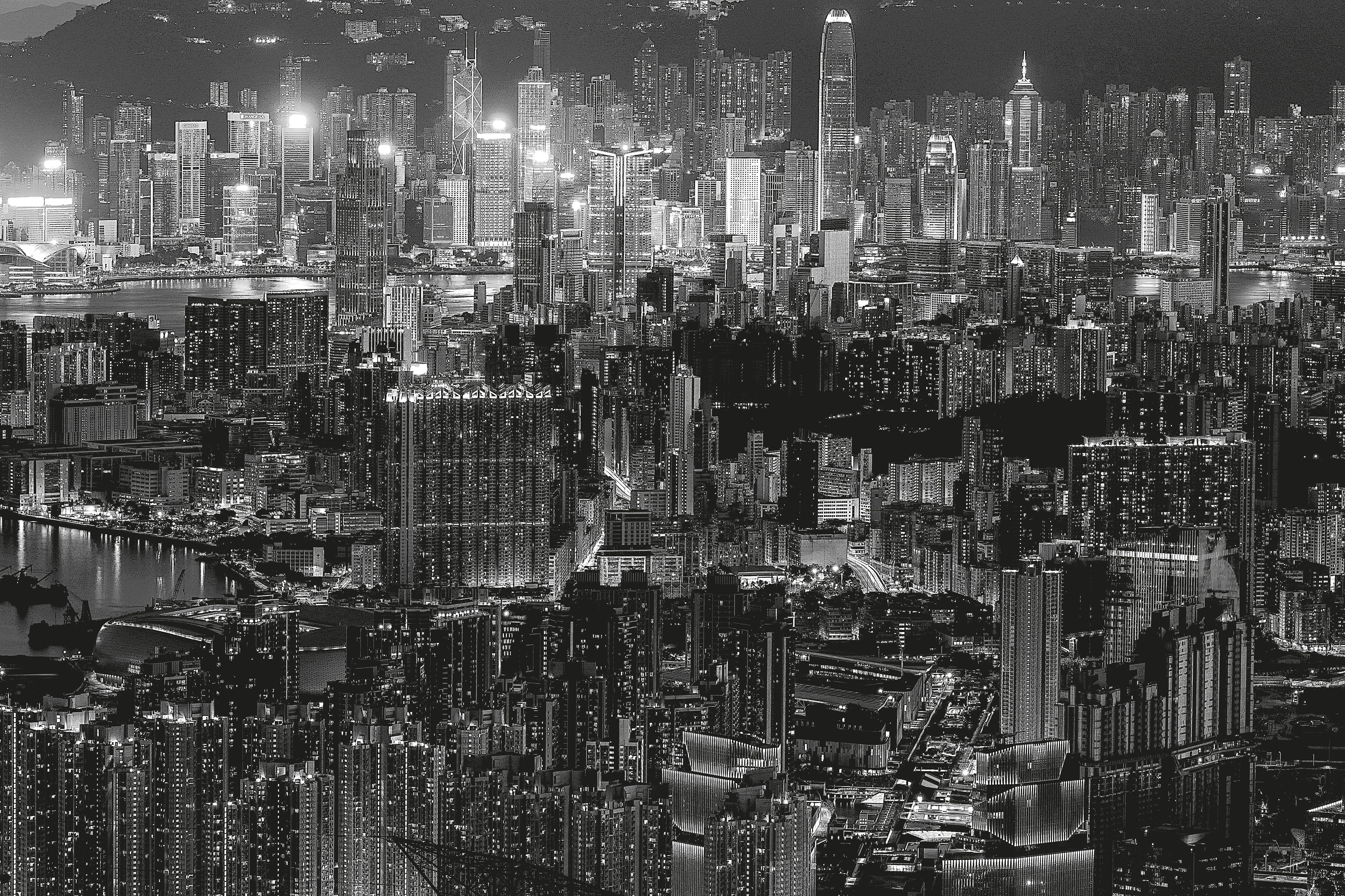 Hong Kong Monochrome Majesty
