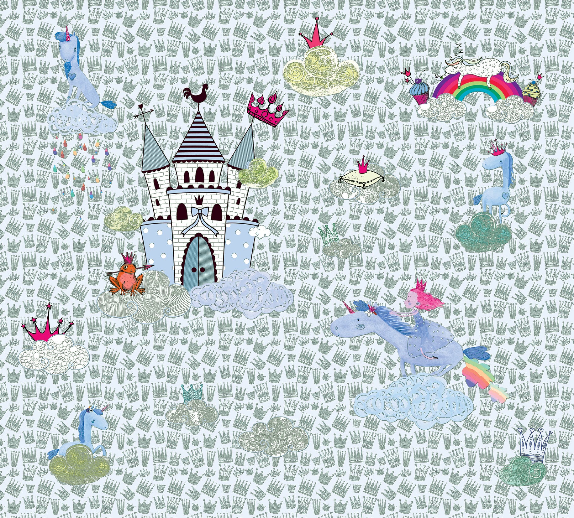 3D Princess Dreams - Printed Mural