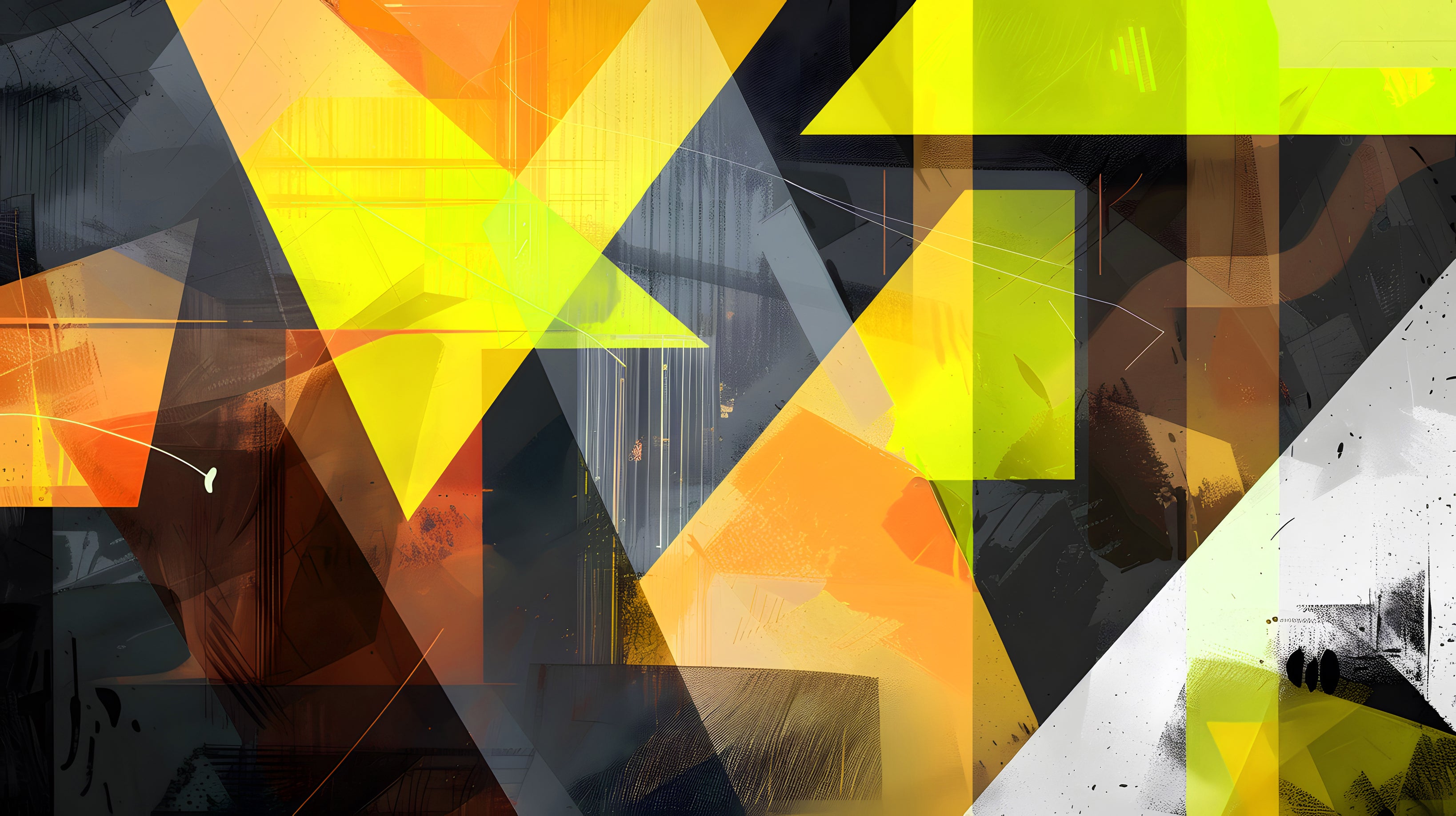 Fractured Forms Mural