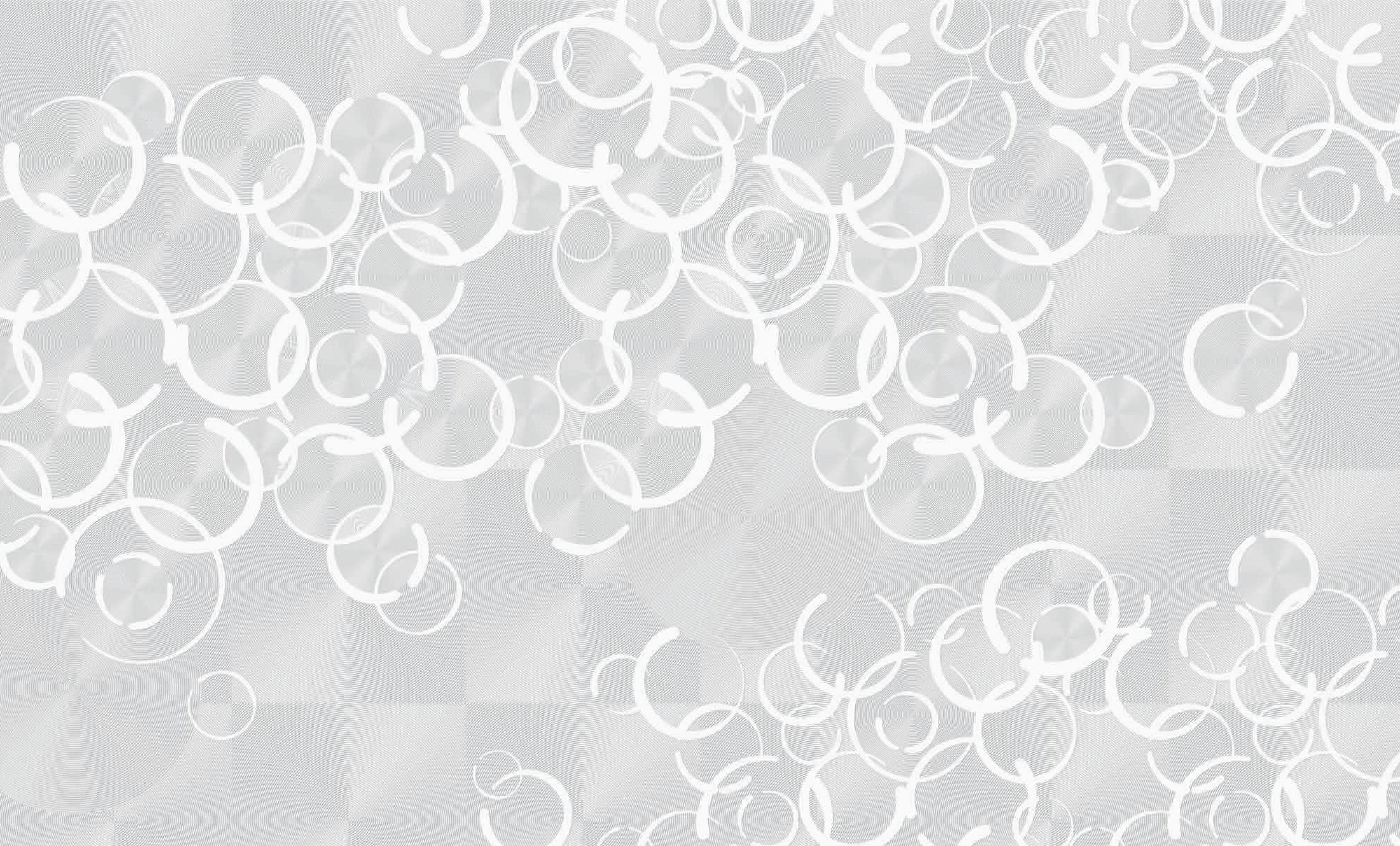 3D Ethereal Circles - Paintable Mural