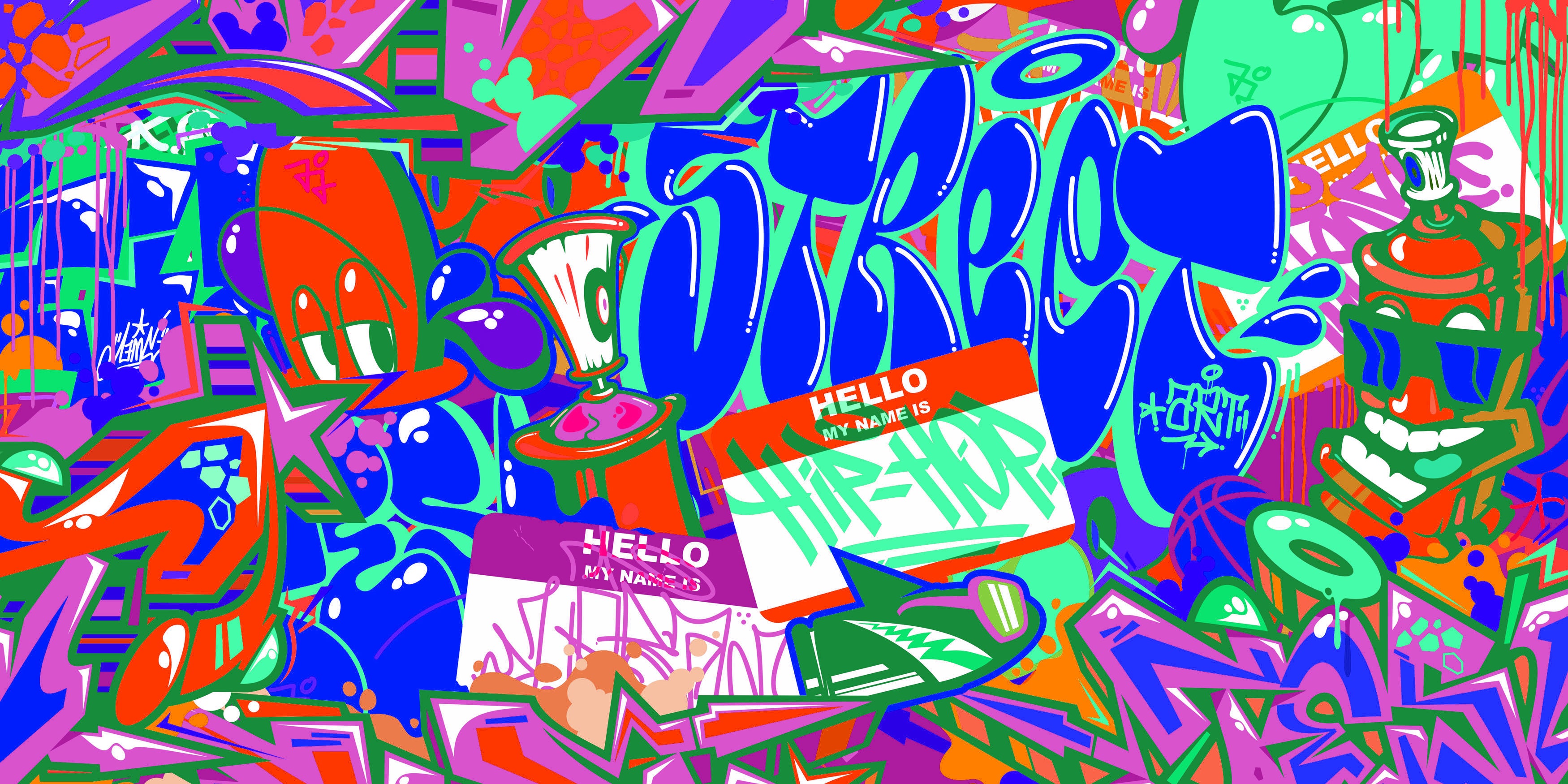 Tag & Spark - Hip-Hop Hues Mural