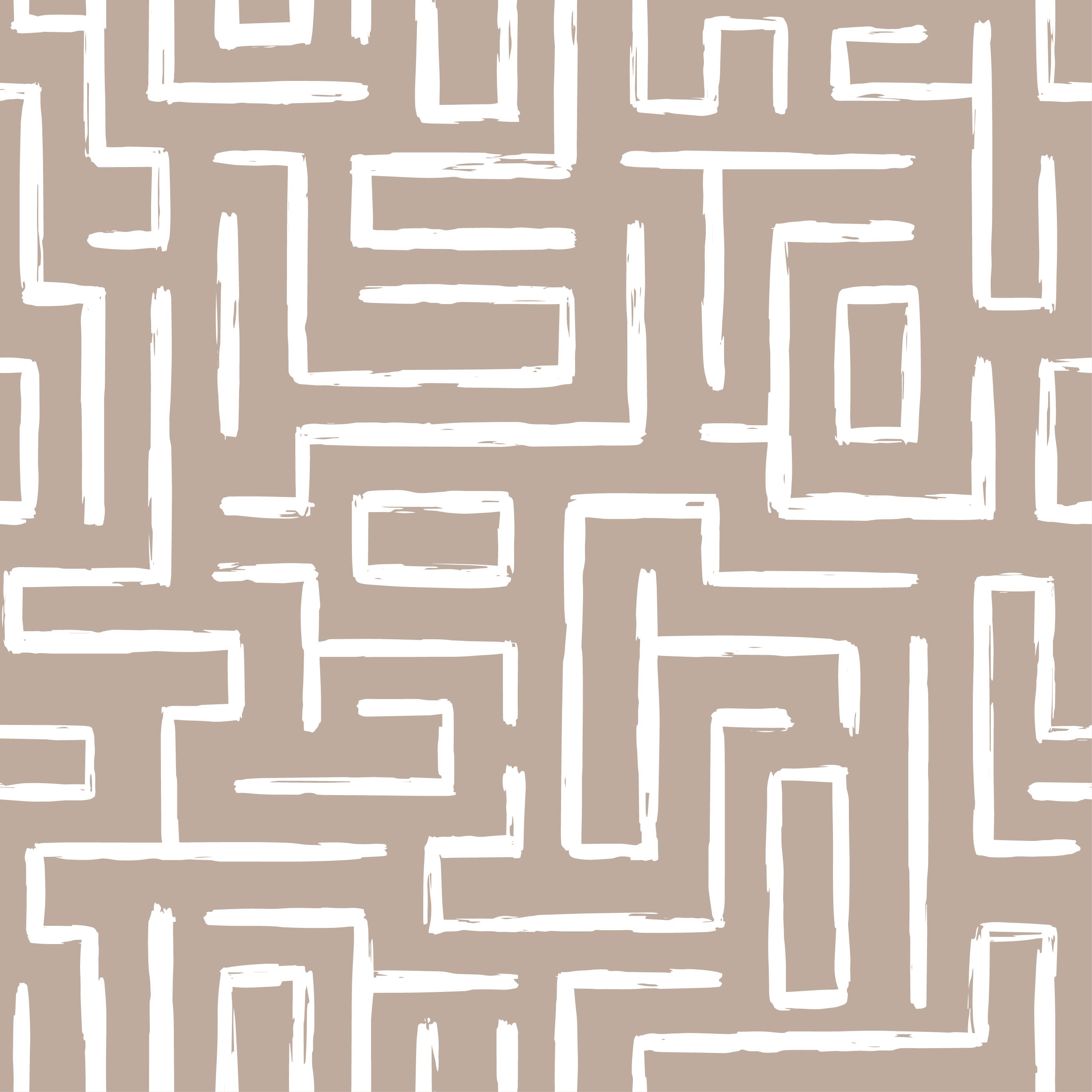 The Hand-Drawn - Linear Labyrinth