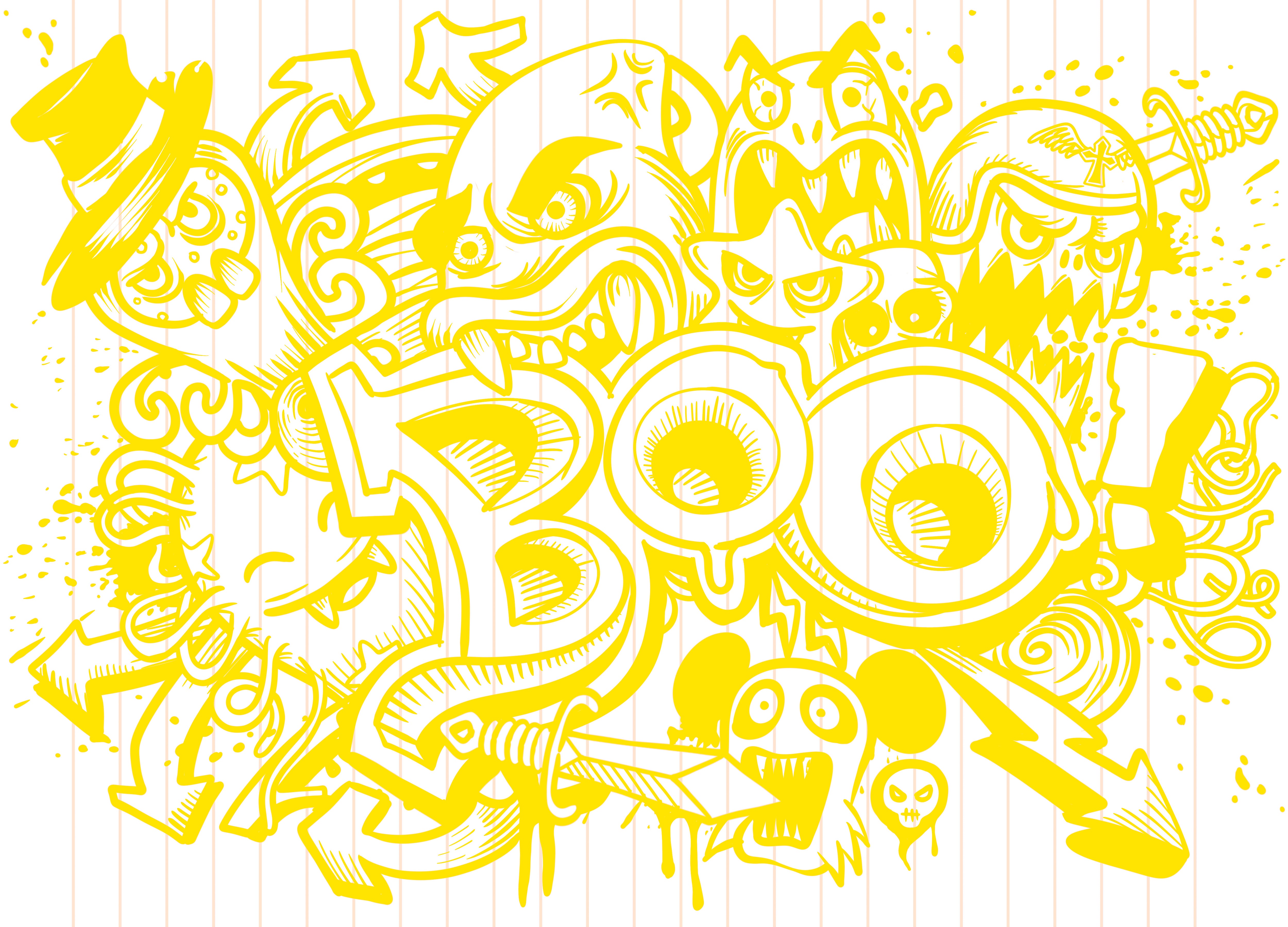 Scribble Spirits Expression Mural