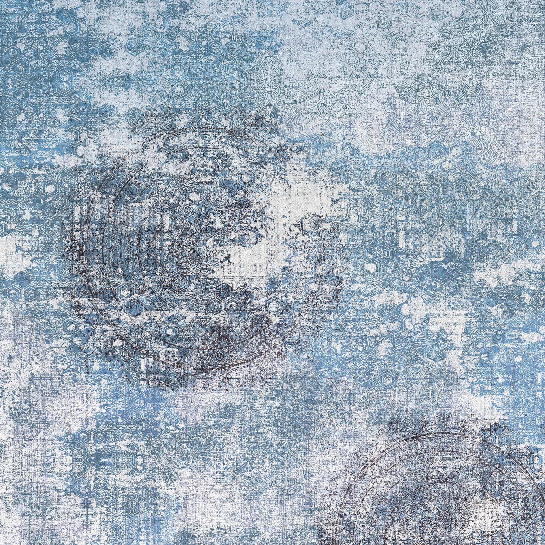 3D Distressed Vintage - Printed Mural