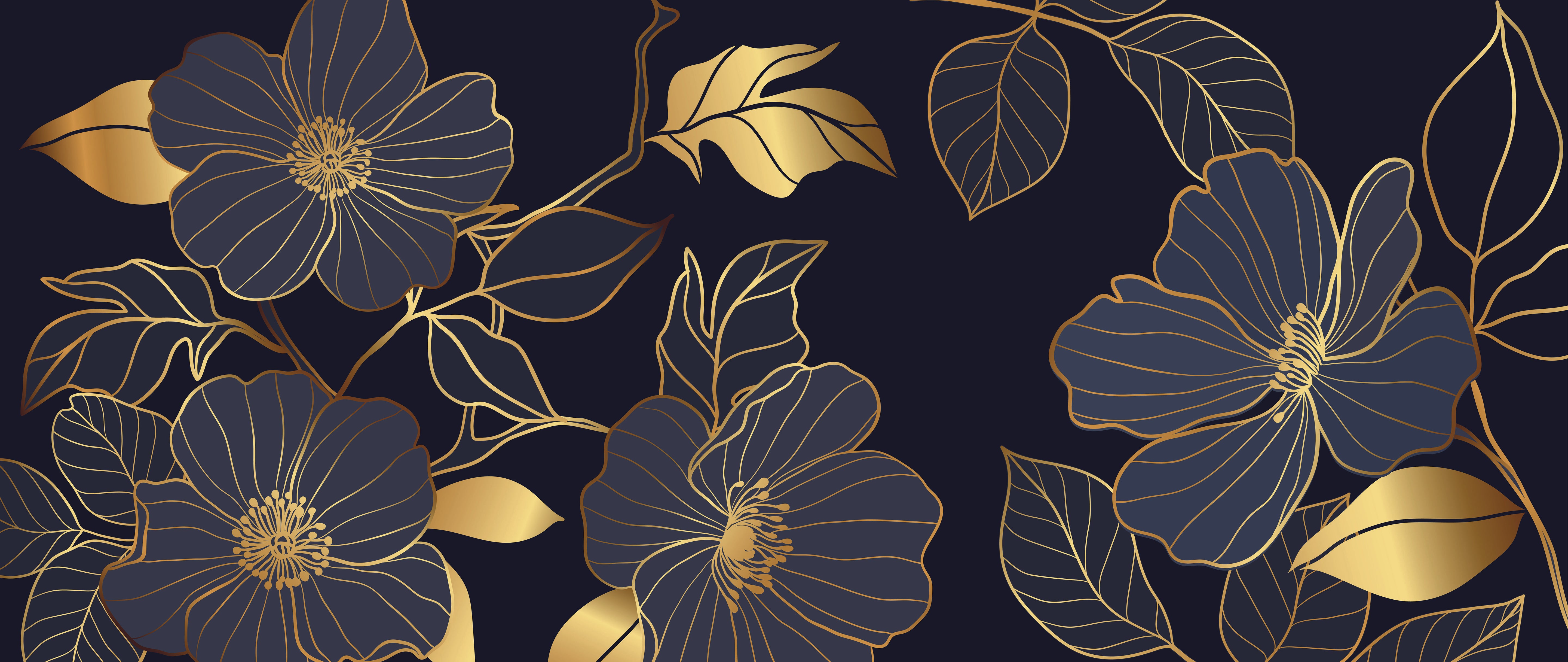 Golden Noir Elegance