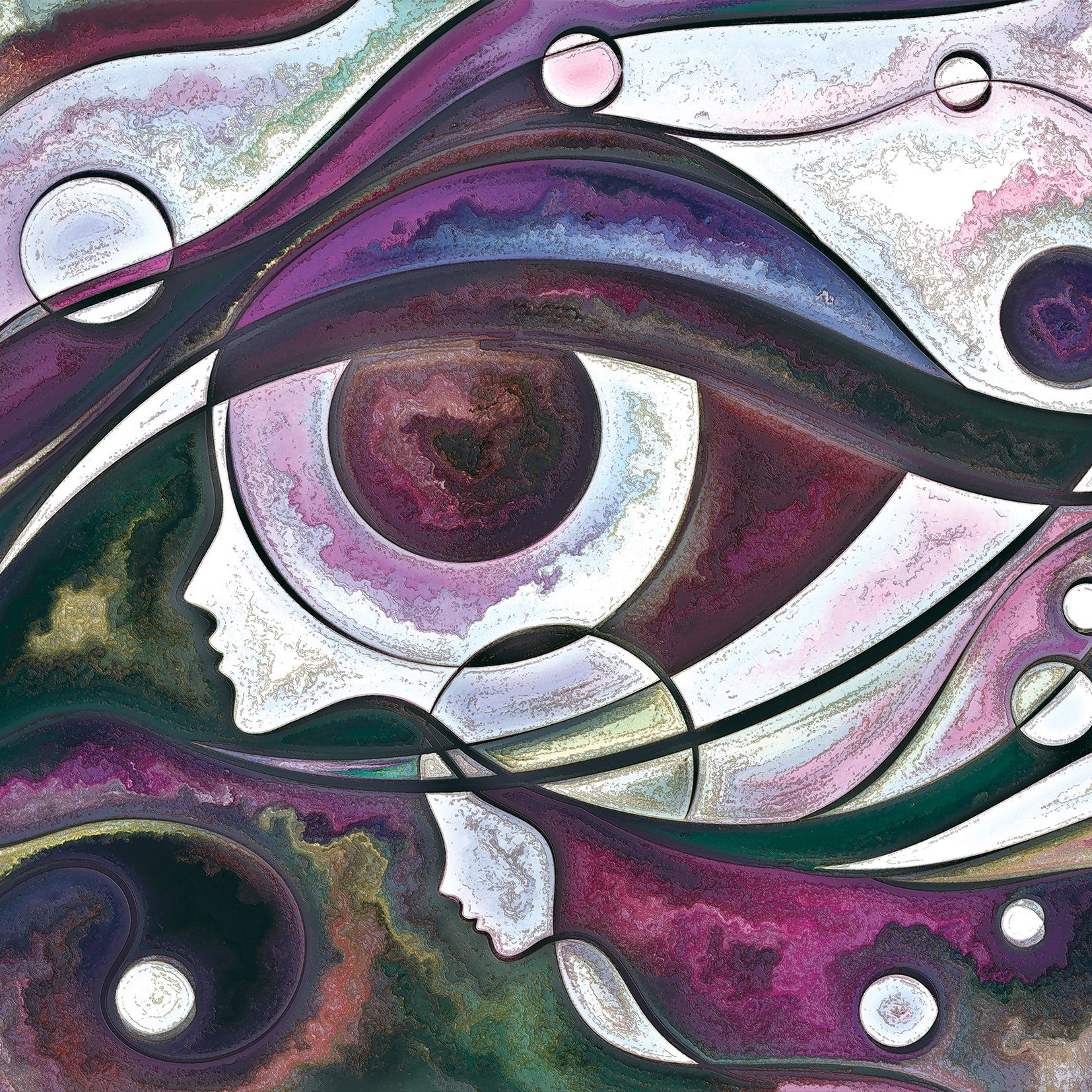 3D Inner Vision - Printed Mural