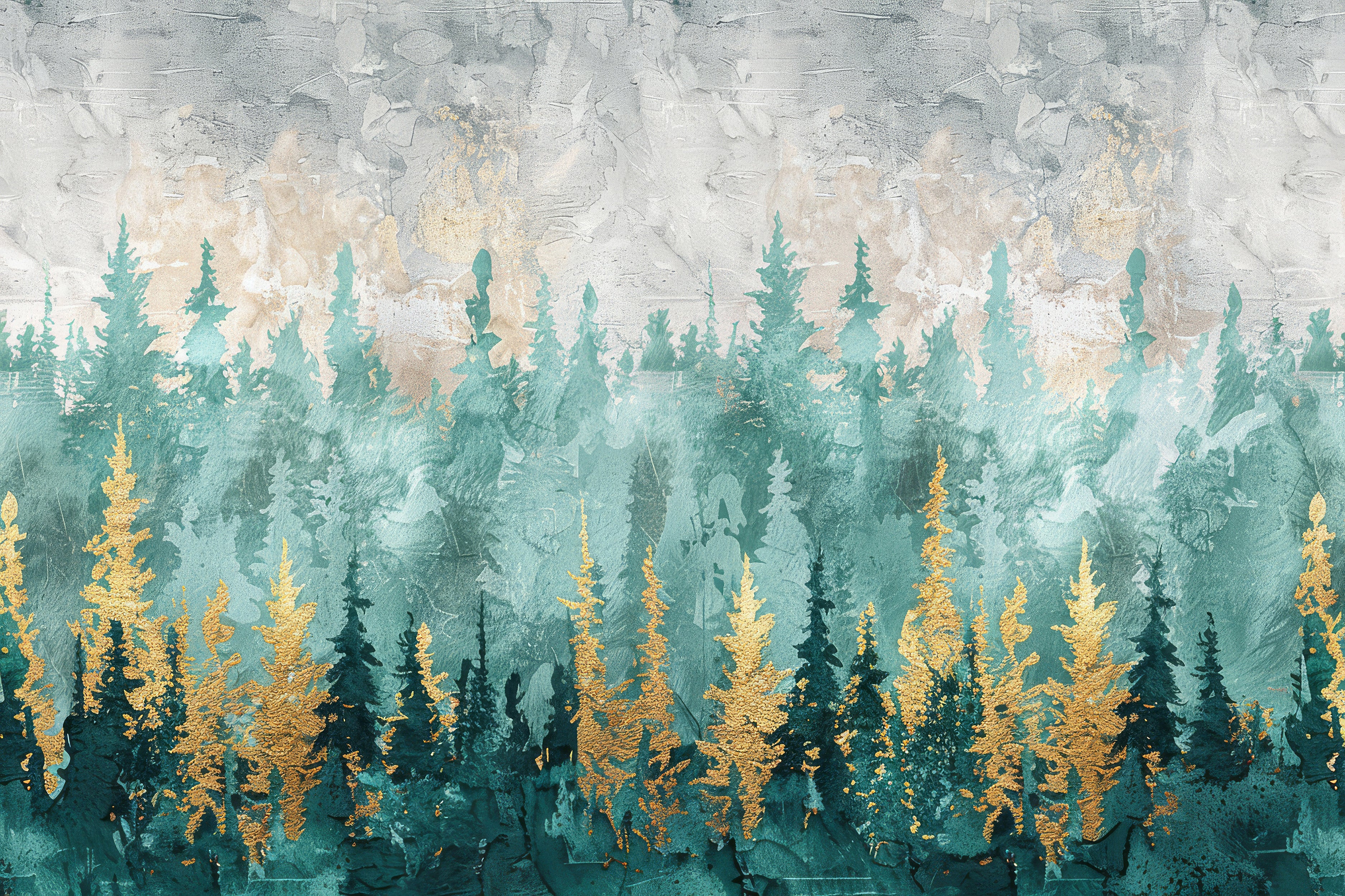 Abstract Woodland Glamour