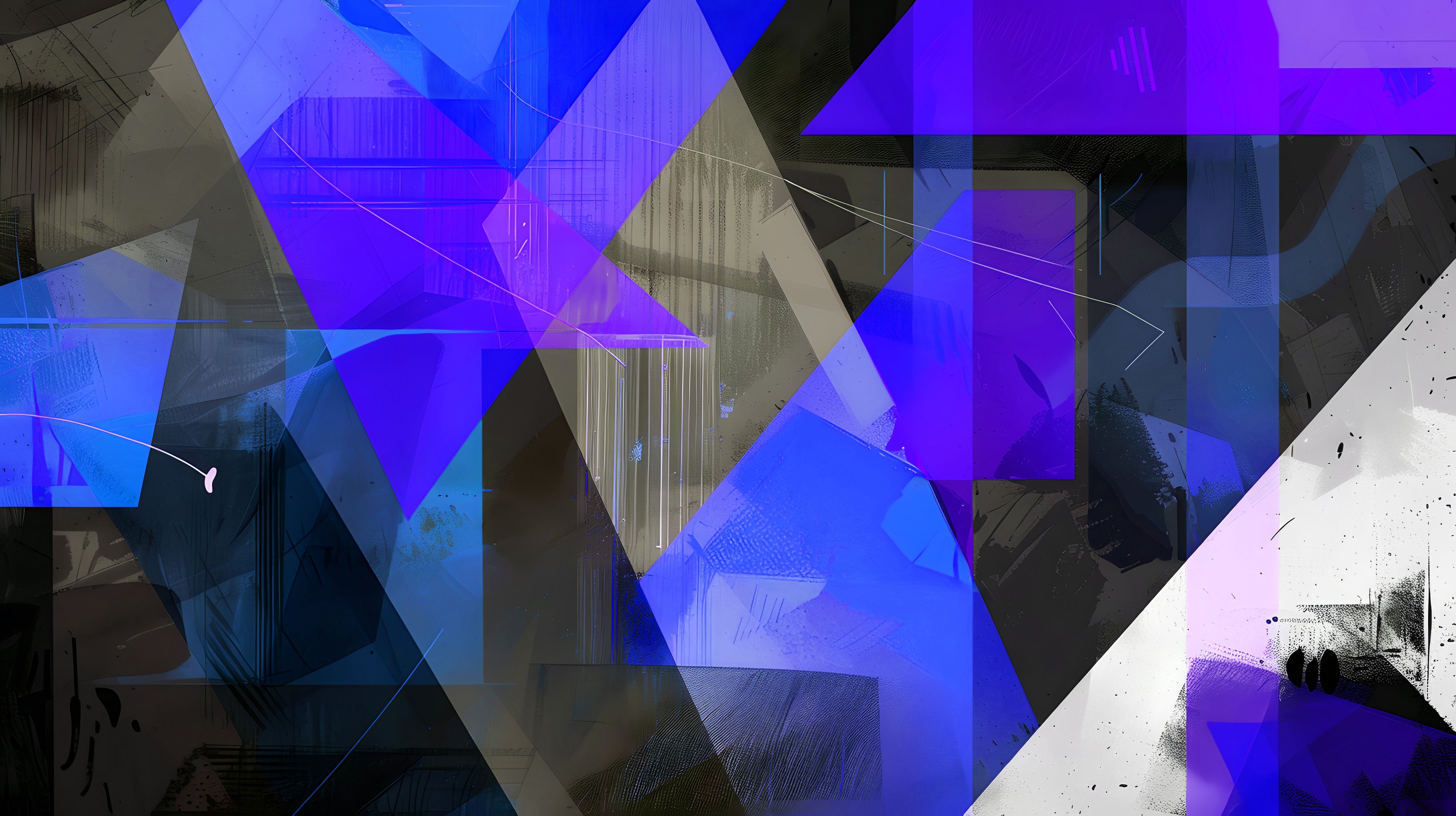 Fractured Forms Mural