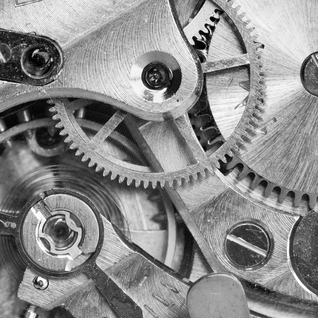 3D Clockwork Cogs - Printed Mural