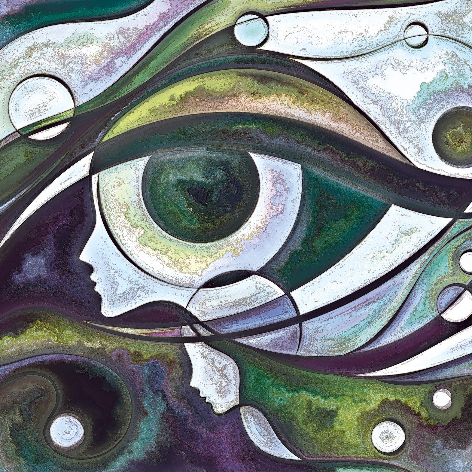 3D Inner Vision - Printed Mural