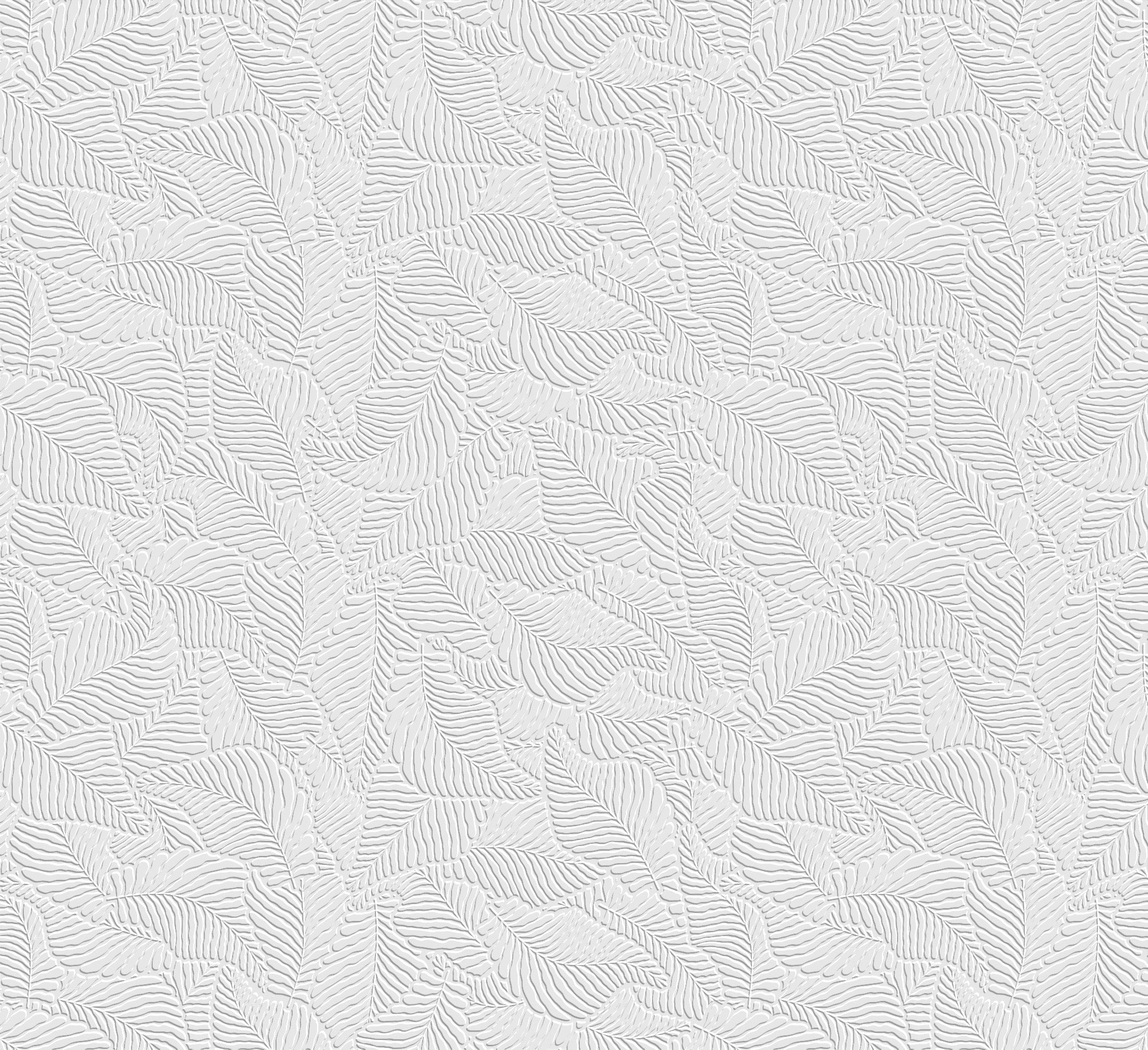 3D Botanical Silhouette - Paintable