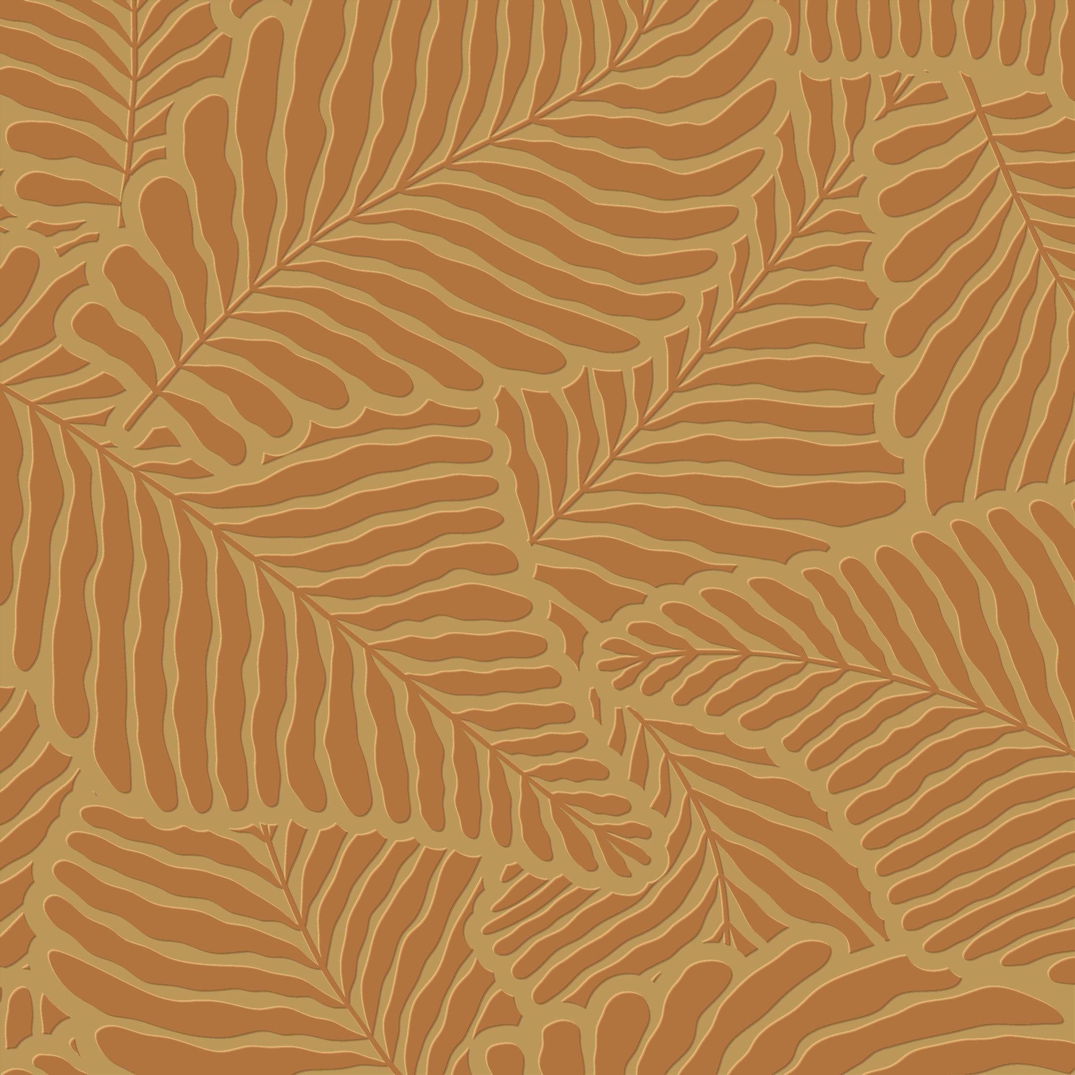 3D Botanical Silhouette - Paintable