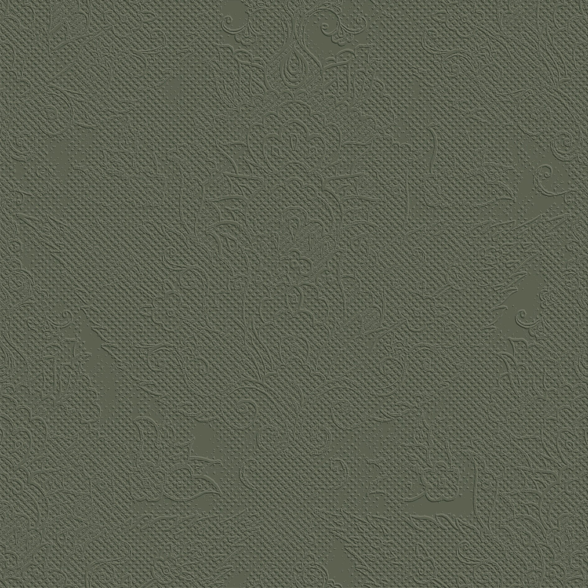 3D Floral Brocade - Paintable