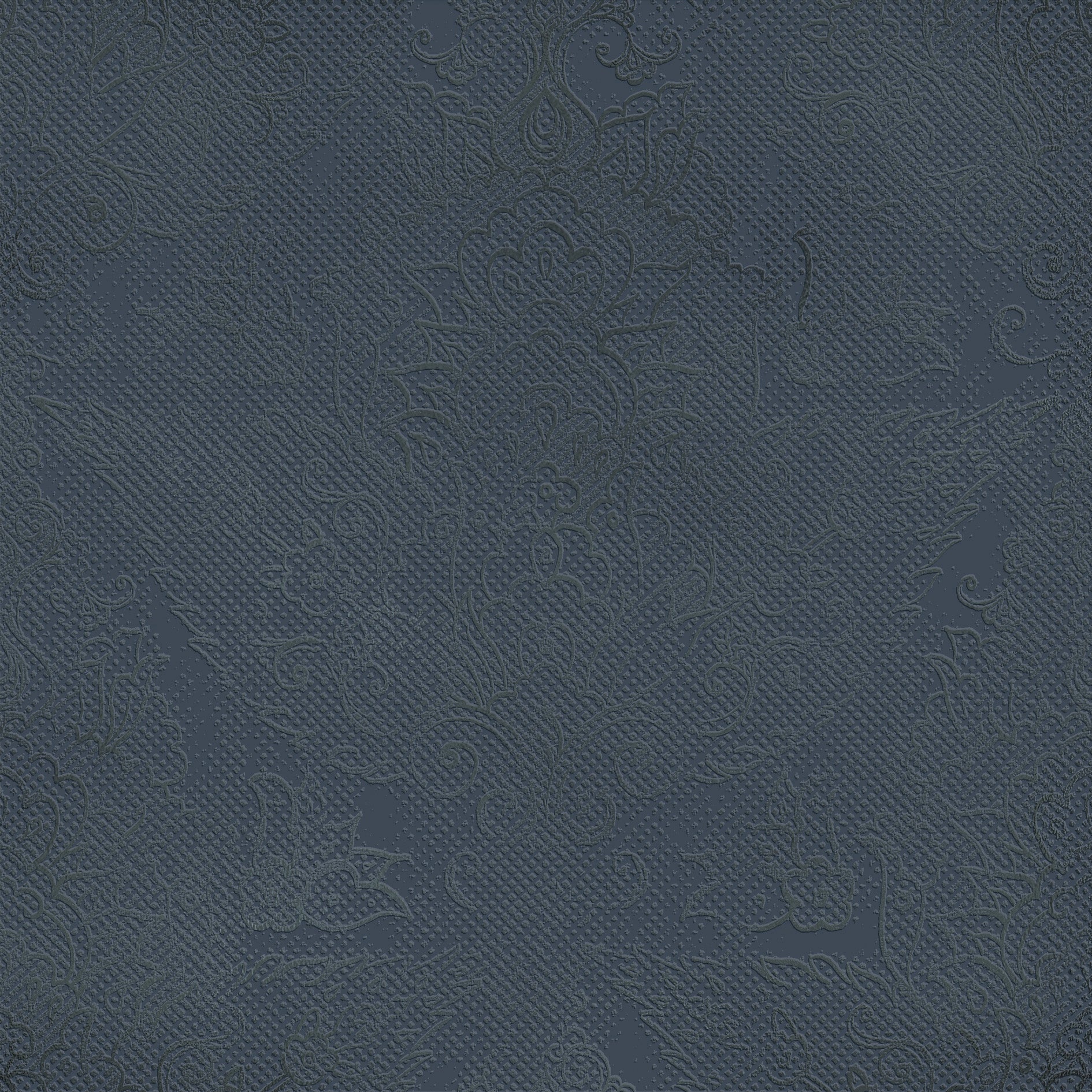 3D Floral Brocade - Paintable