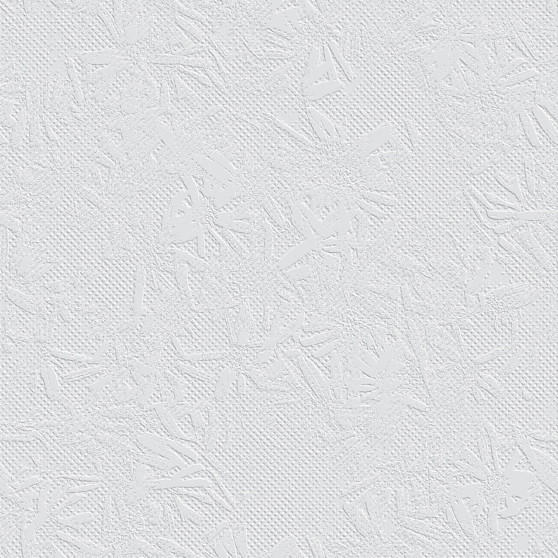 3D Botanical Impression - Paintable