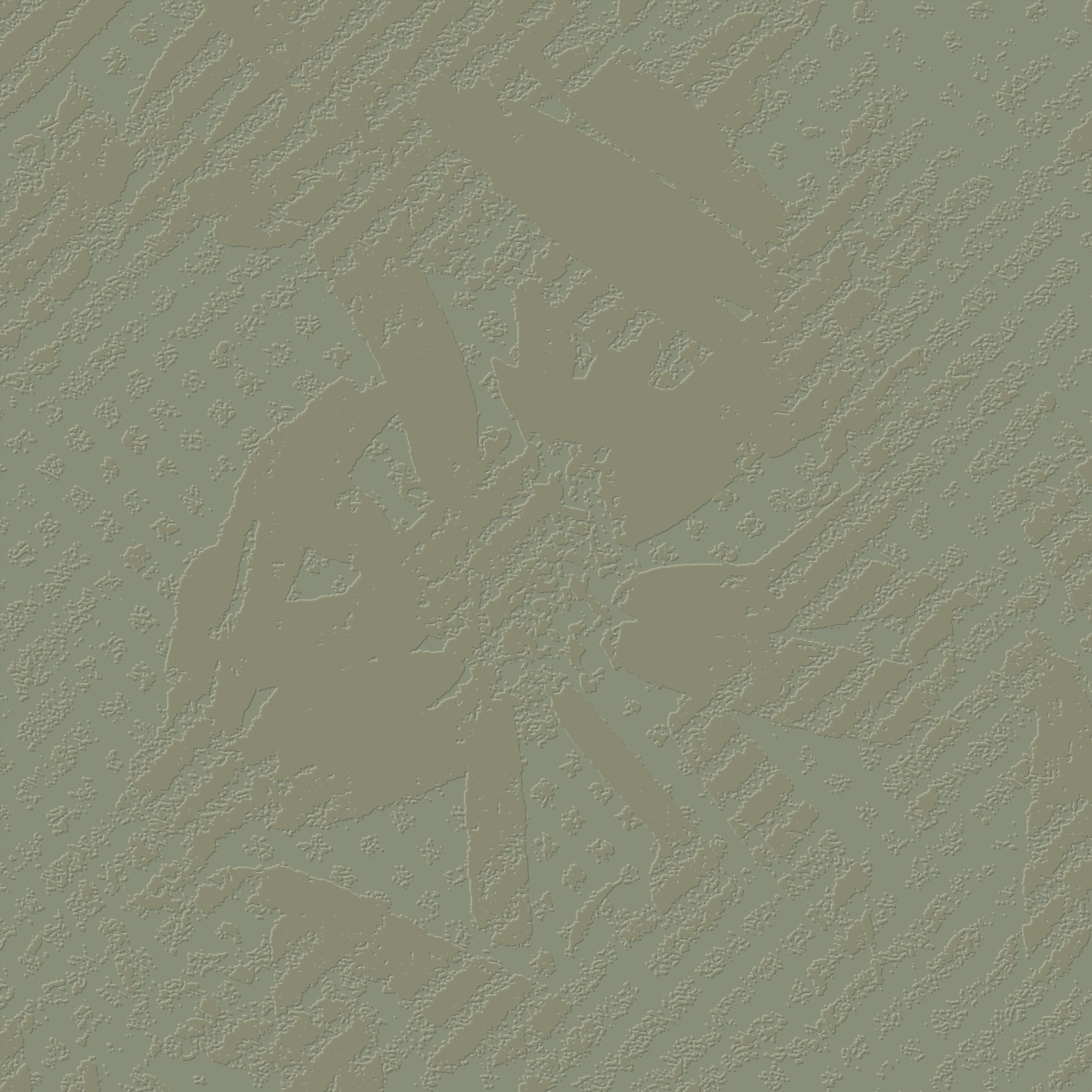 3D Botanical Impression - Paintable